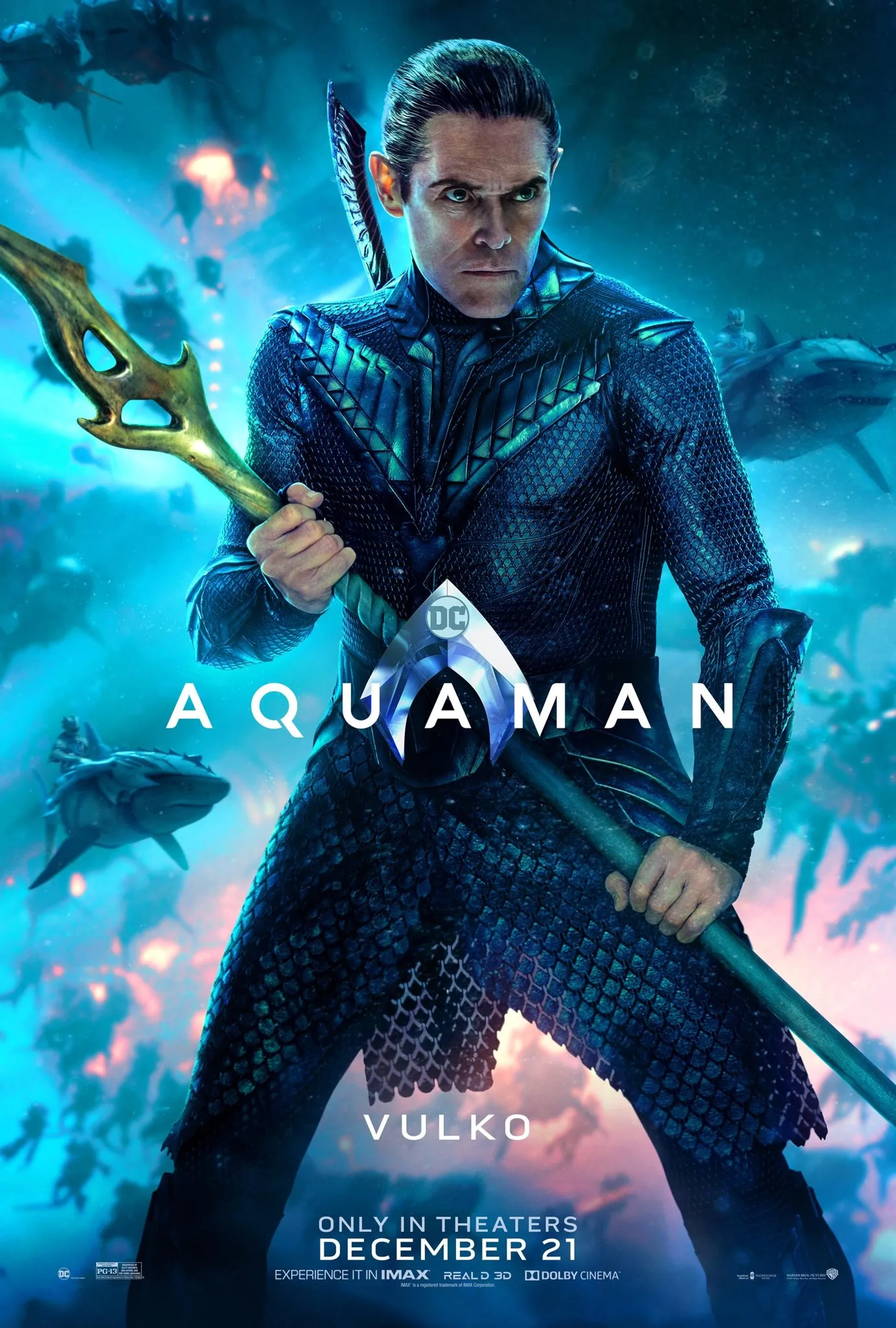 Willem Dafoe in Aquaman (2018)