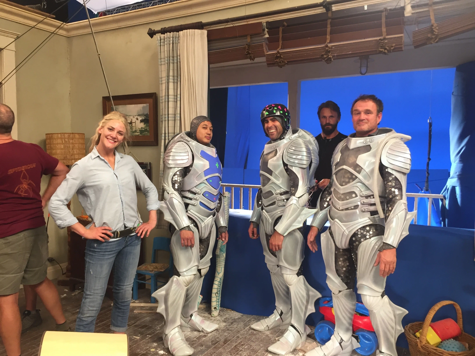 Aquaman - Joanna Bennett stunt double for Nicole Kidman (with Don Thai Theerathada, Garreth Hadfield and Jonathan Costelloe