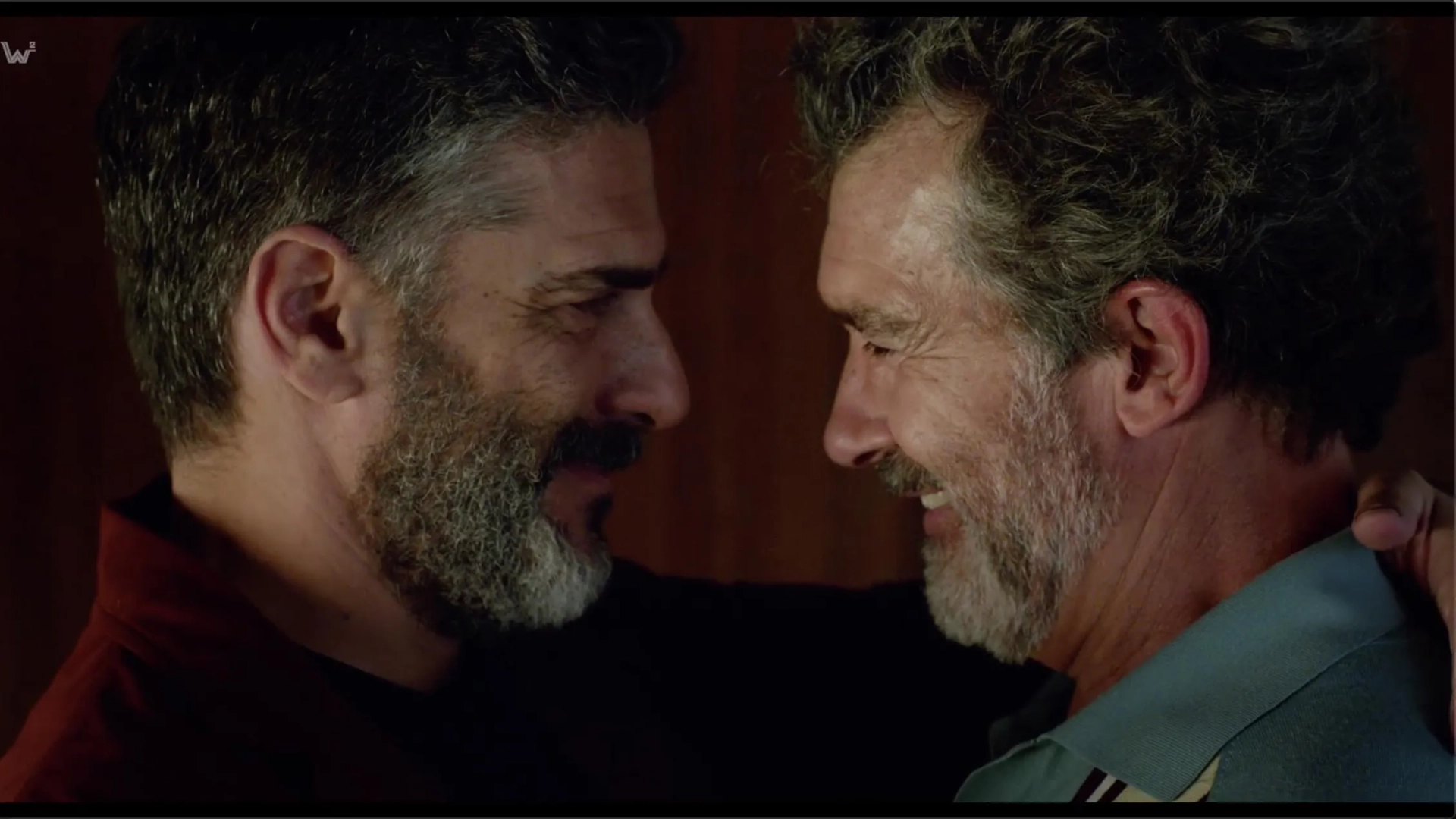 Antonio Banderas and Leonardo Sbaraglia in Pain and Glory (2019)