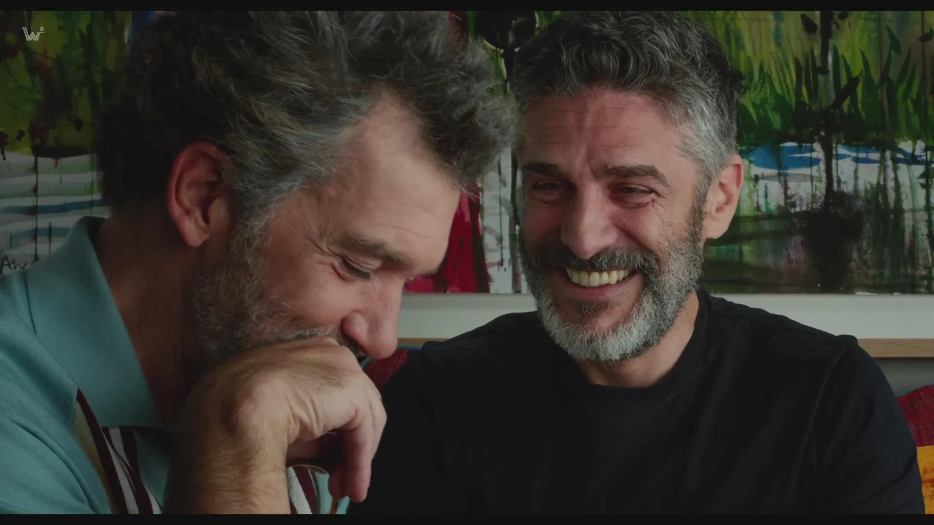 Antonio Banderas and Leonardo Sbaraglia in Pain and Glory (2019)