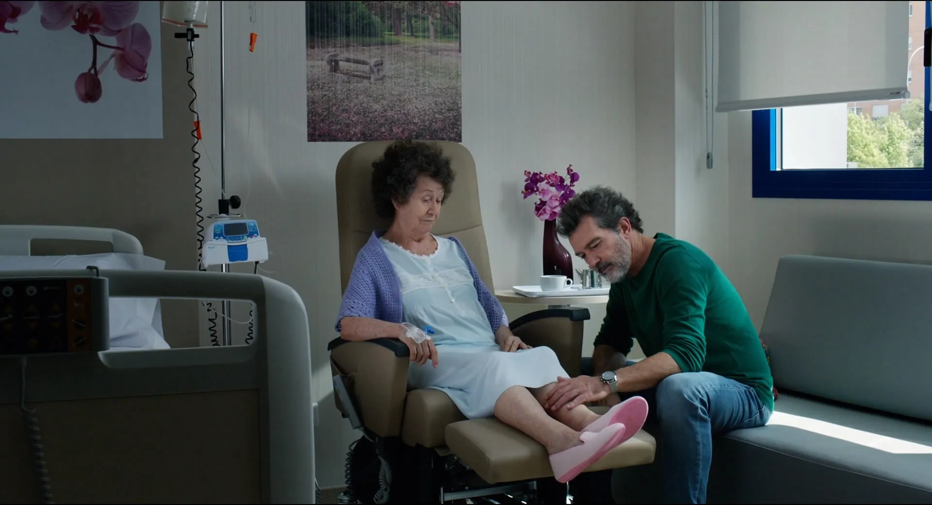 Antonio Banderas and Julieta Serrano in Pain and Glory (2019)