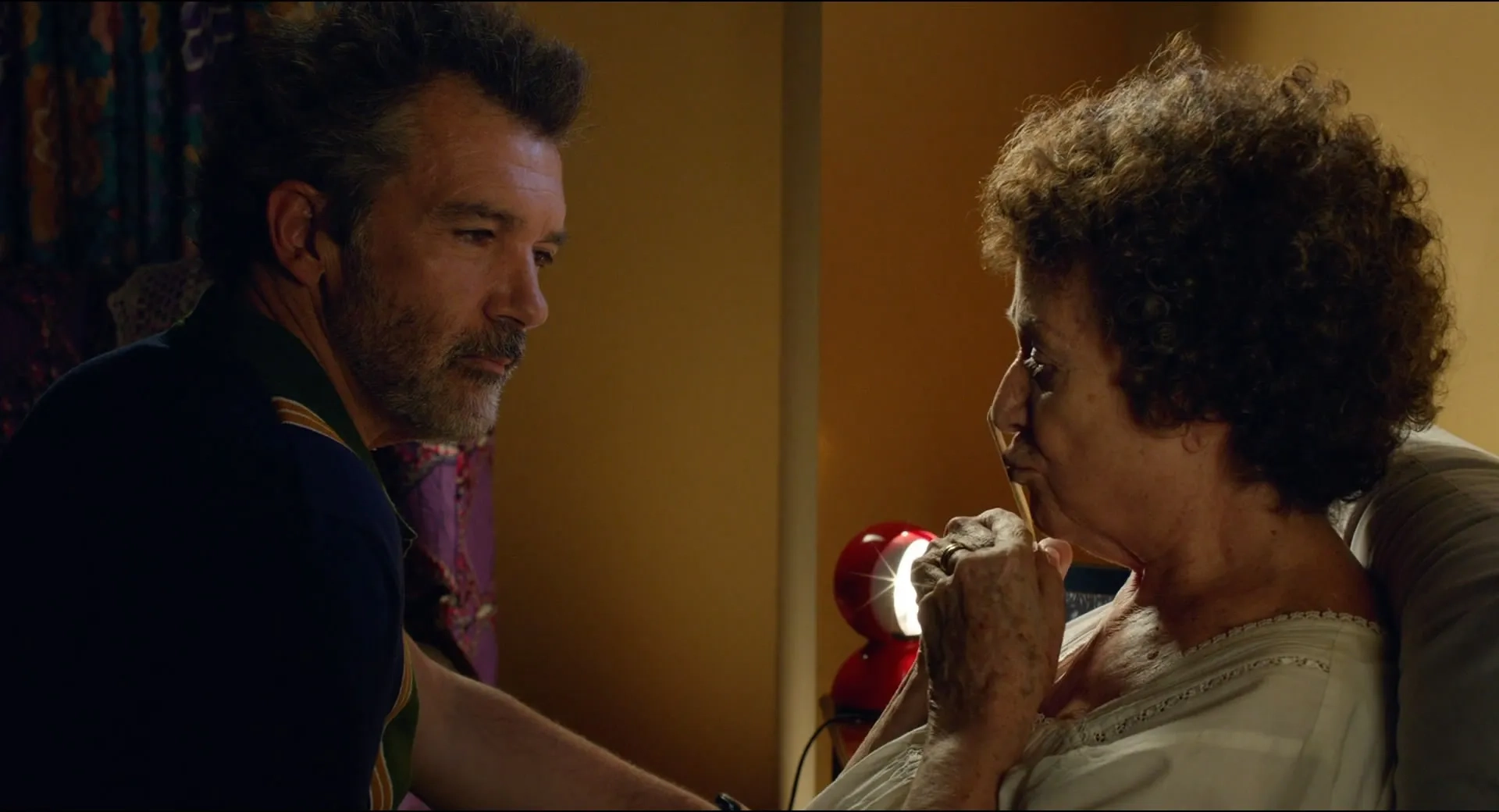 Antonio Banderas and Julieta Serrano in Pain and Glory (2019)