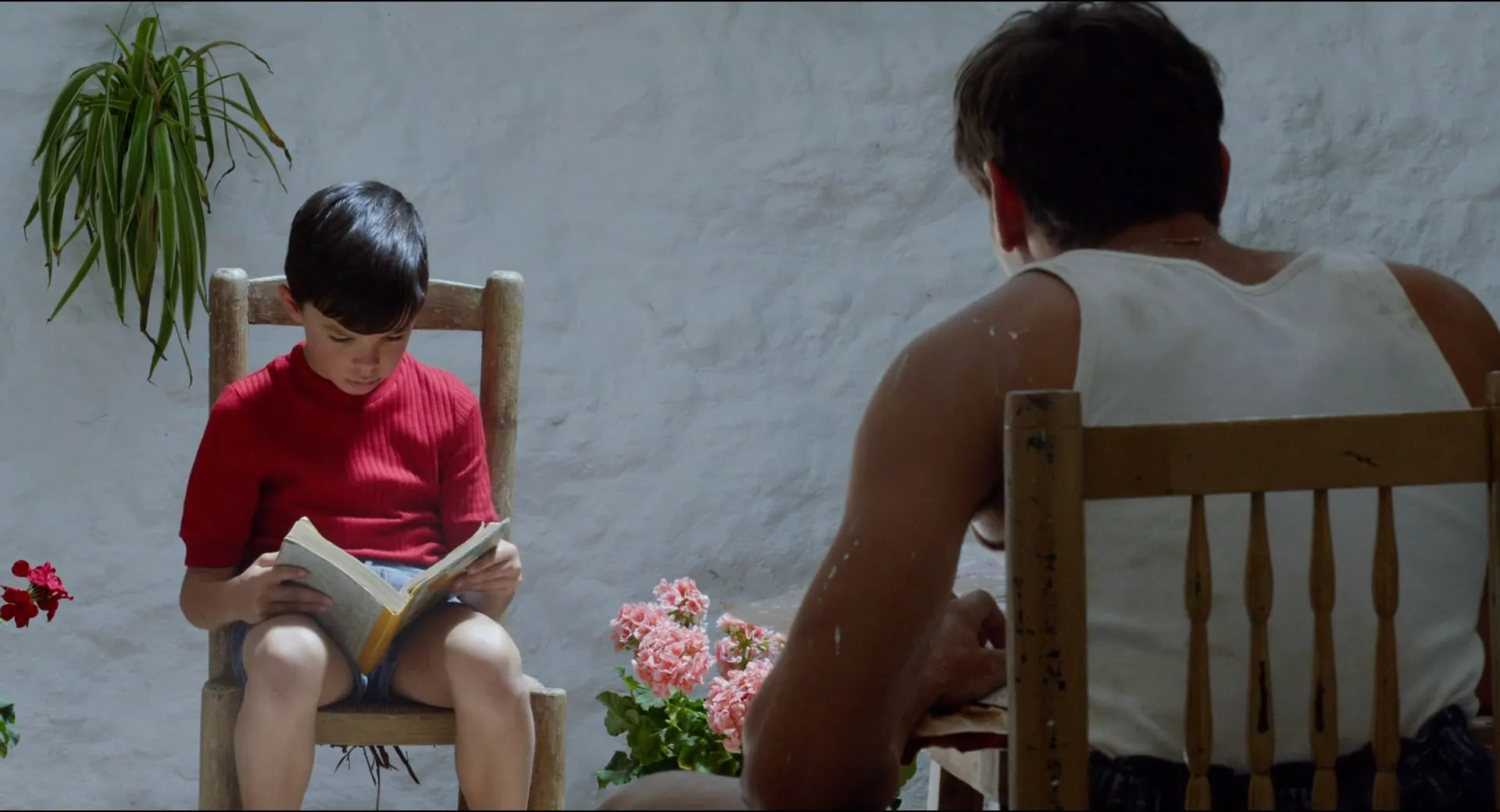 Asier Flores and César Vicente in Pain and Glory (2019)