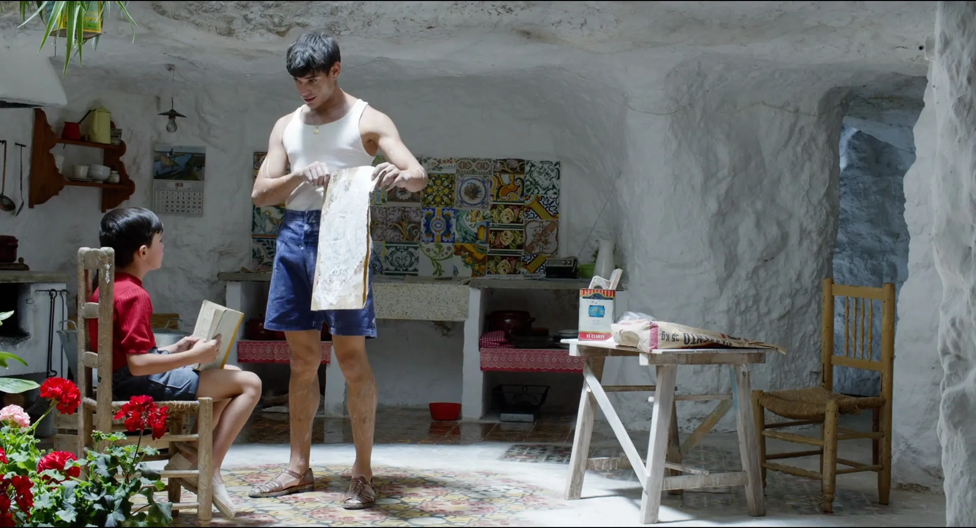 Asier Flores and César Vicente in Pain and Glory (2019)