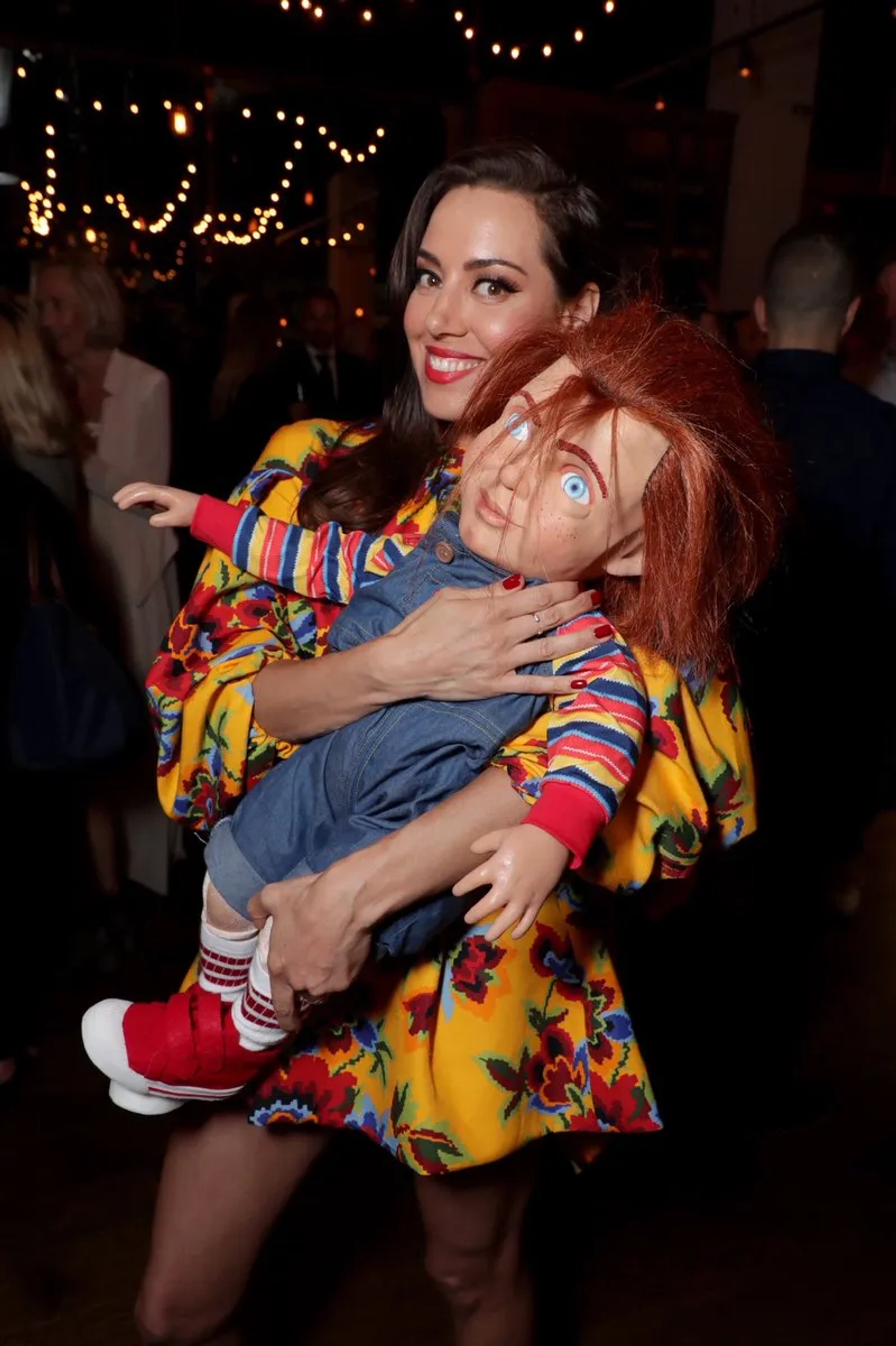 Aubrey Plaza at an event for Child's Play (2019)