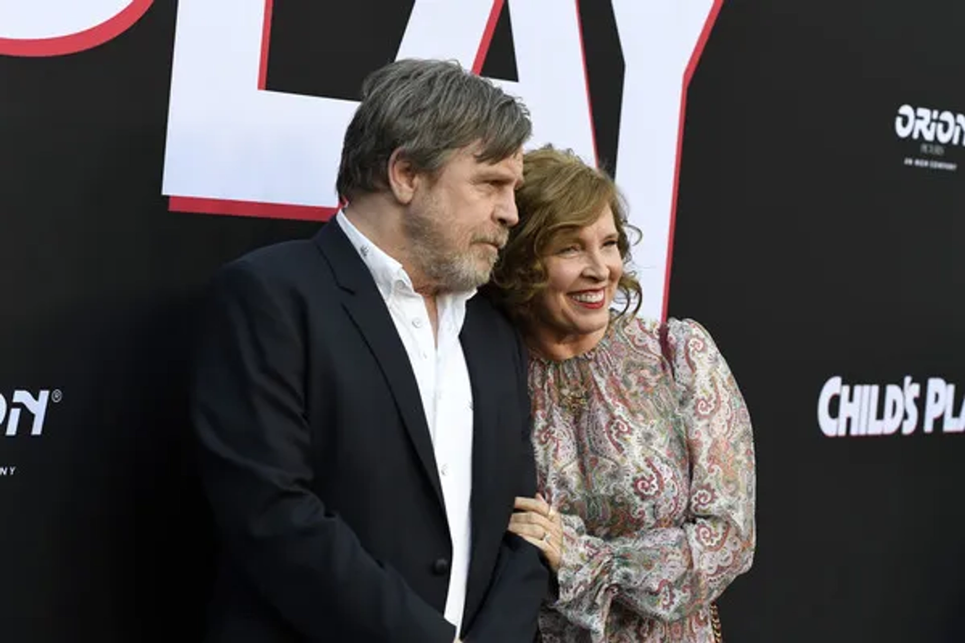 Mark Hamill and Marilou York at an event for Child's Play (2019)