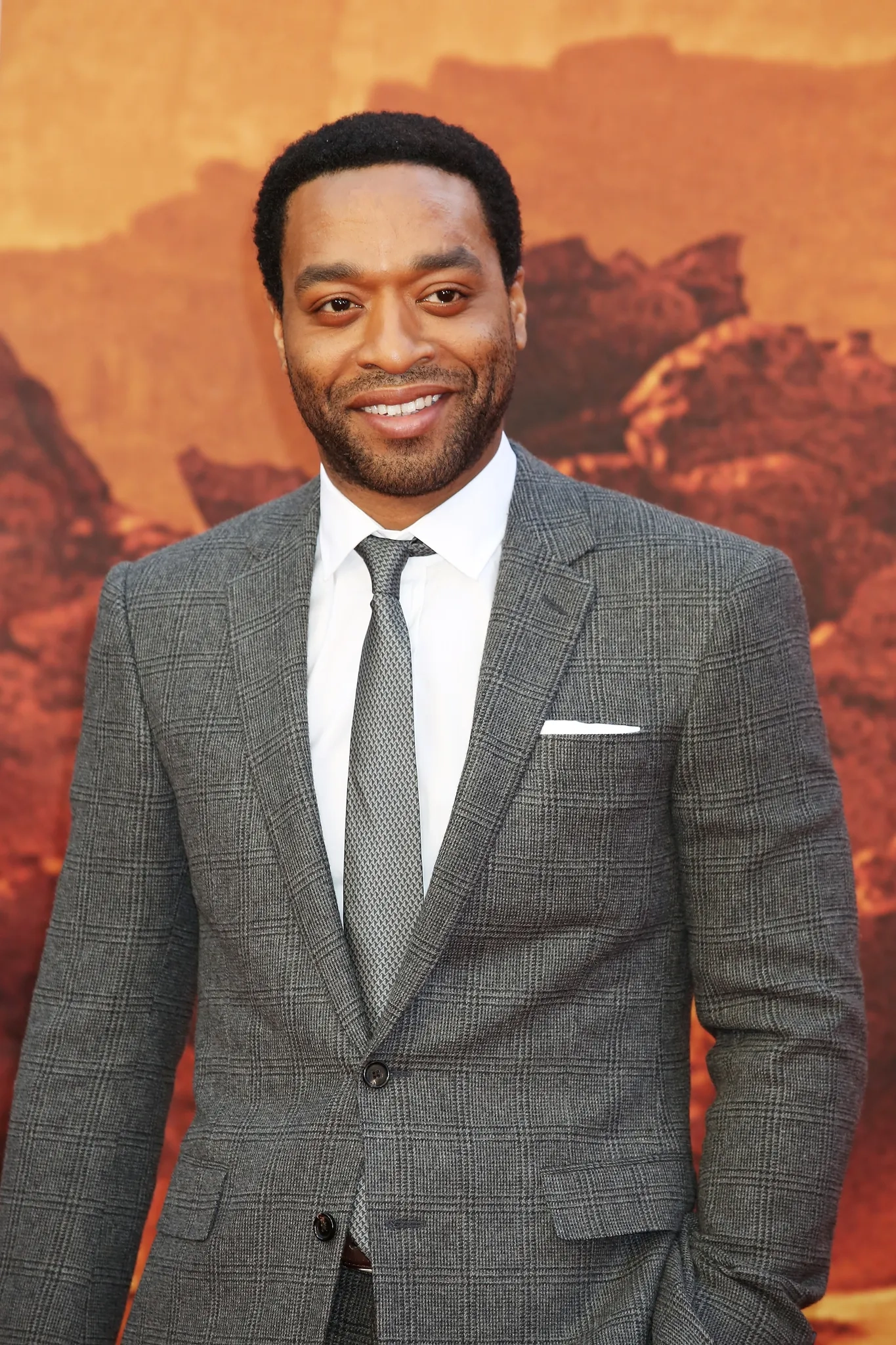 Chiwetel Ejiofor at an event for The Martian (2015)