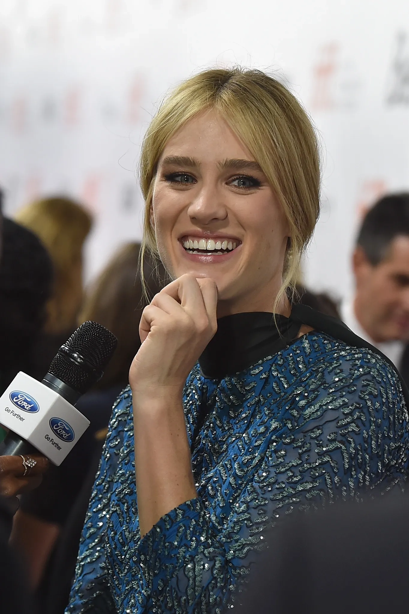 Mackenzie Davis at an event for The Martian (2015)