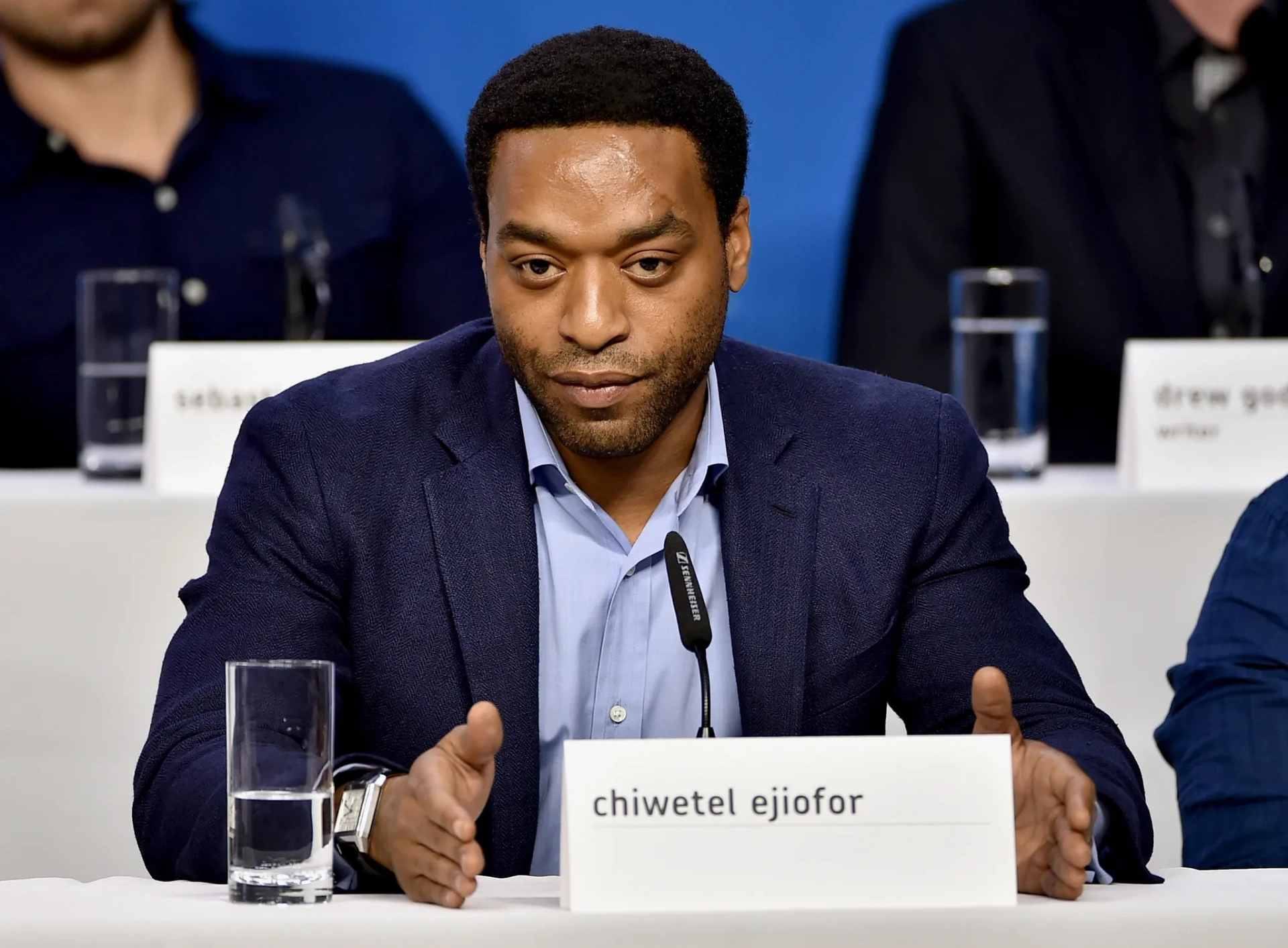 Chiwetel Ejiofor at an event for The Martian (2015)