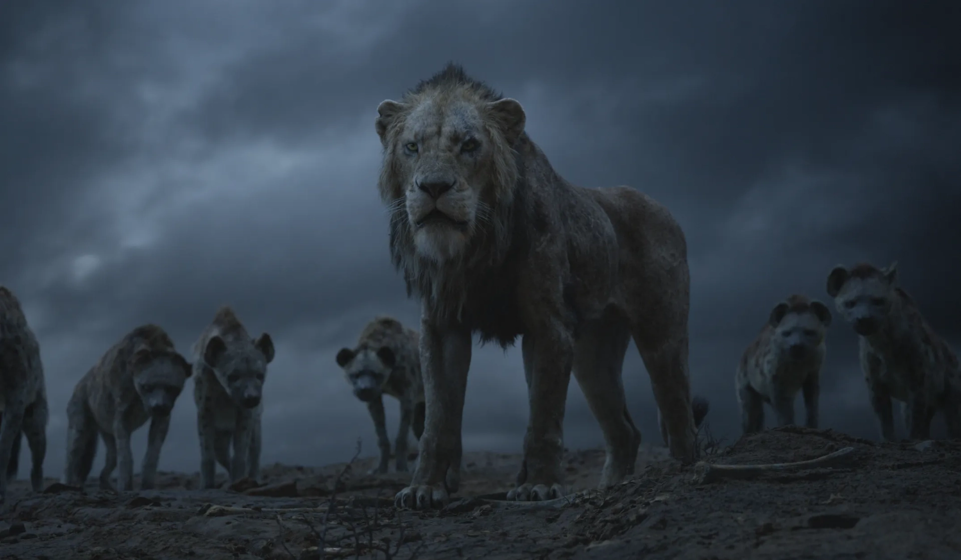 Chiwetel Ejiofor, Florence Kasumba, Keegan-Michael Key, and Eric André in The Lion King (2019)
