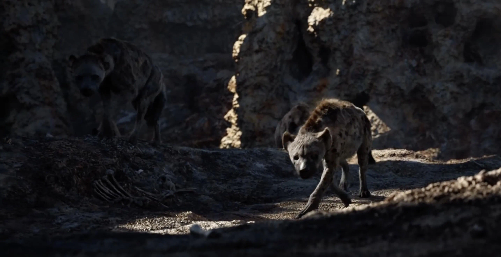 Florence Kasumba, Keegan-Michael Key, and Eric André in The Lion King (2019)
