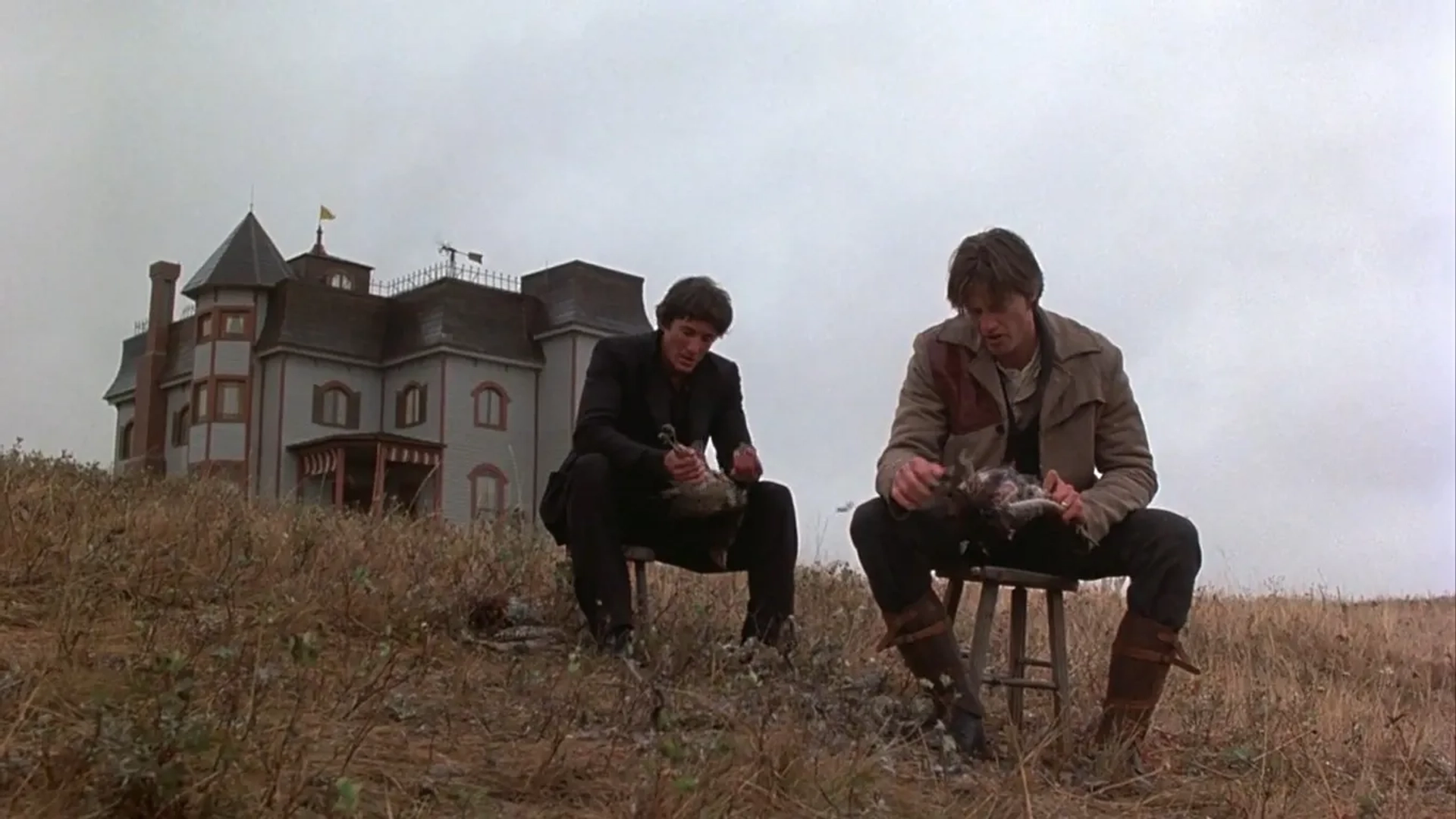 Richard Gere and Sam Shepard in Days of Heaven (1978)