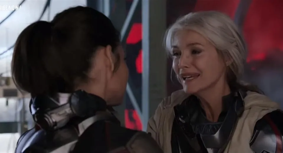 Michelle Pfeiffer and Evangeline Lilly in Ant-Man and the Wasp (2018)