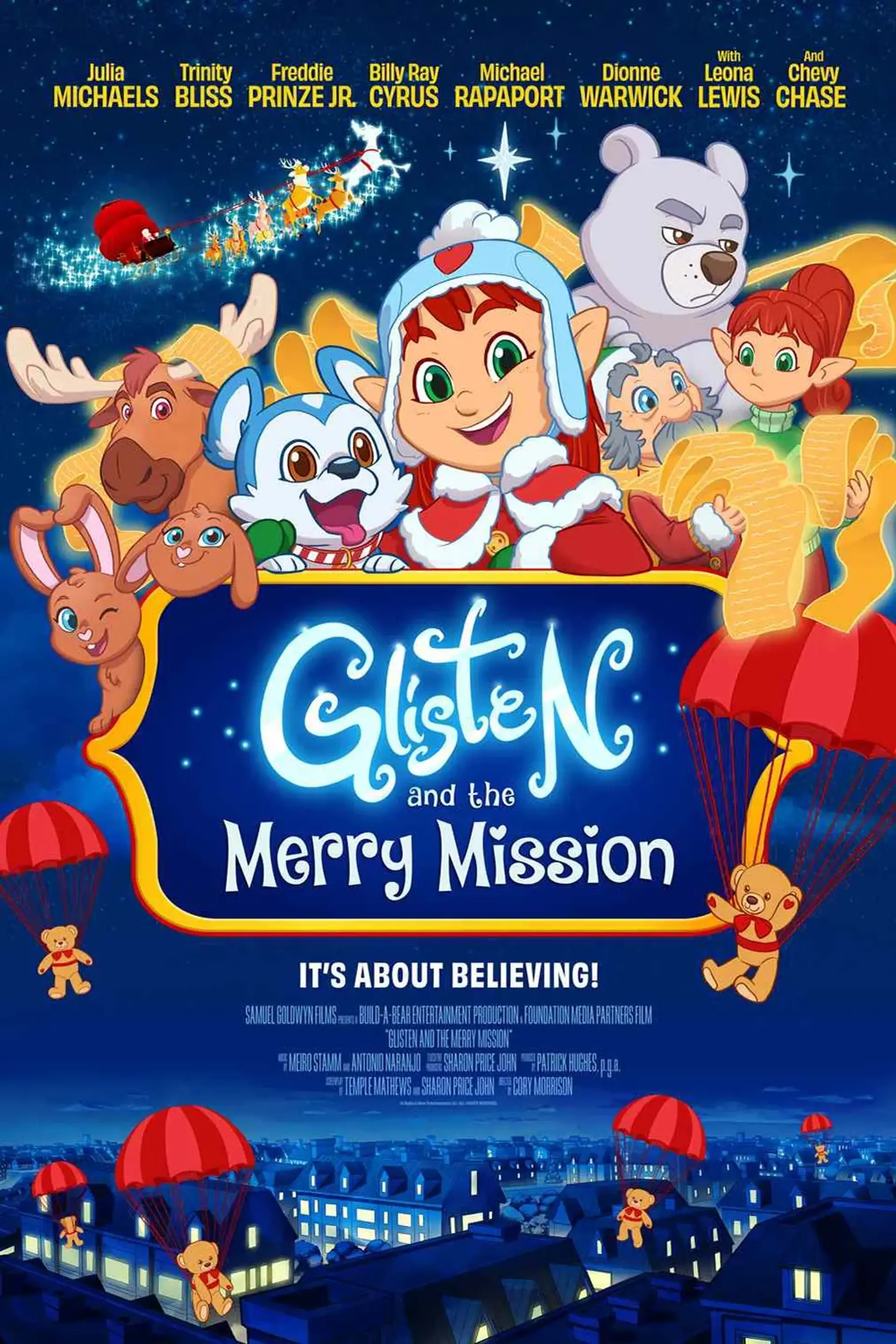 انیمیشن گلیستن و ماموریت شاد (Glisten and the Merry Mission 2023 )