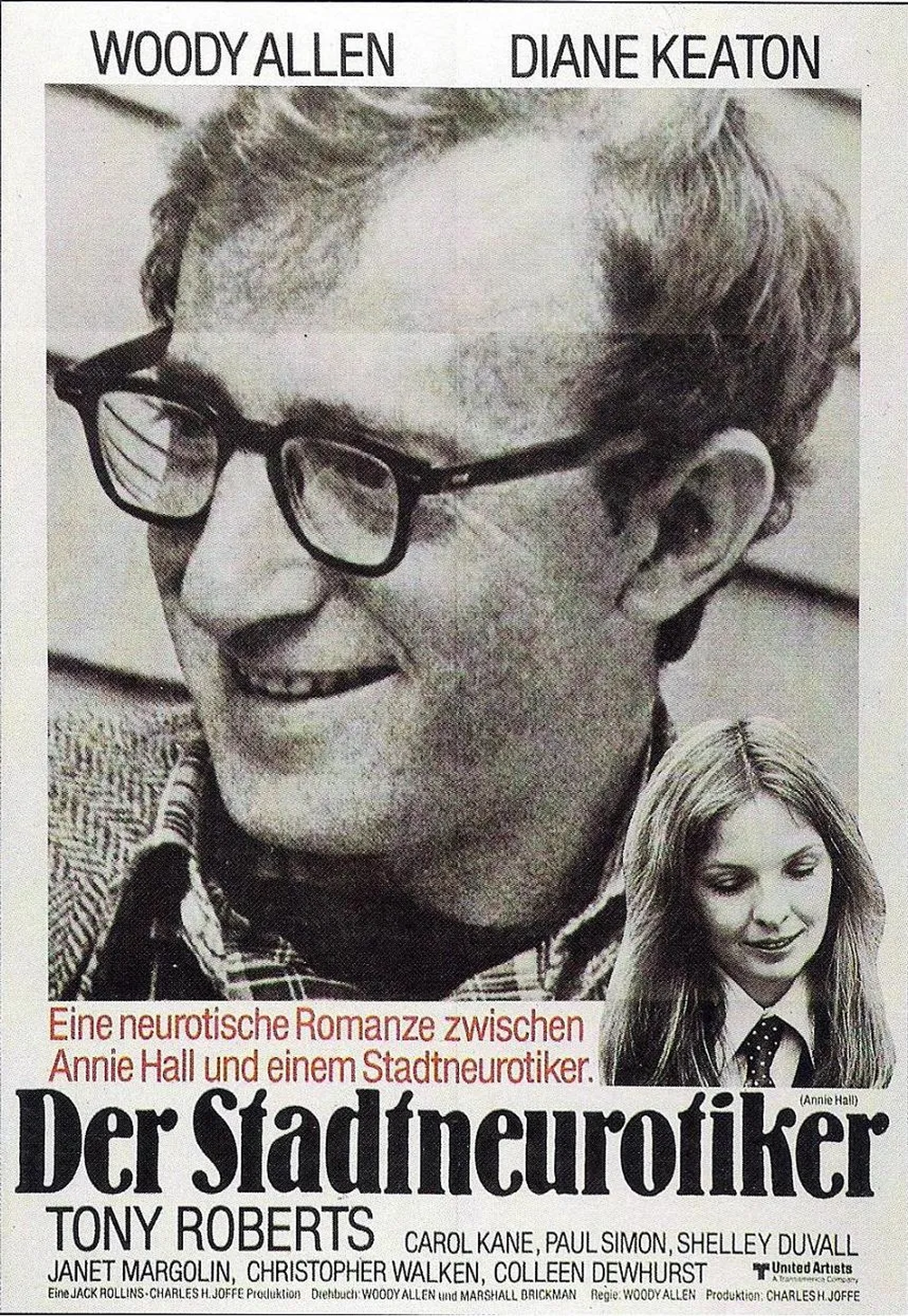 Woody Allen and Diane Keaton in Annie Hall (1977)