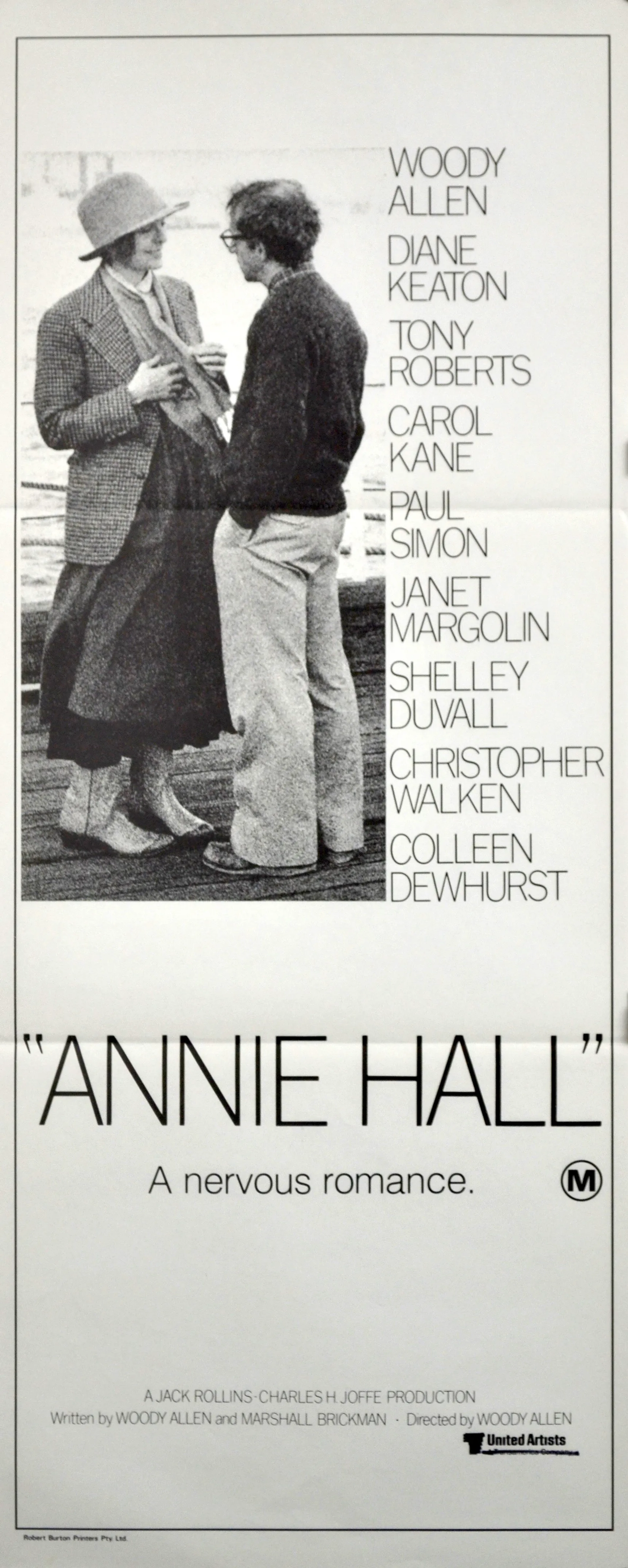 Woody Allen and Diane Keaton in Annie Hall (1977)