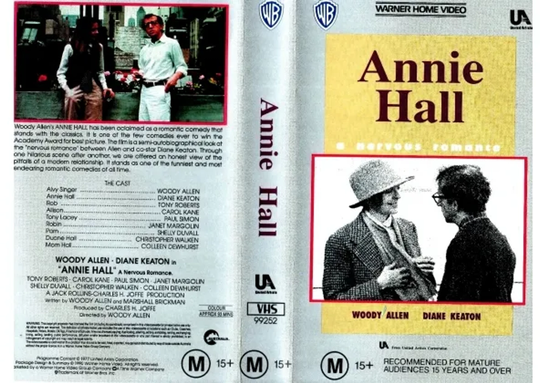 Woody Allen and Diane Keaton in Annie Hall (1977)