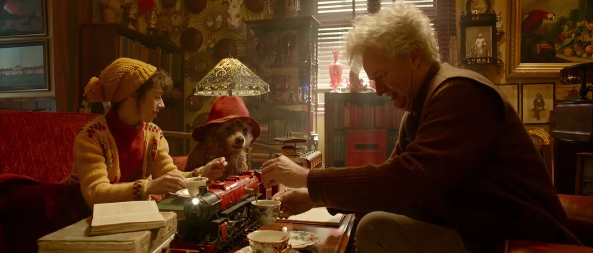 Jim Broadbent and Sally Hawkins in Paddington (2014)