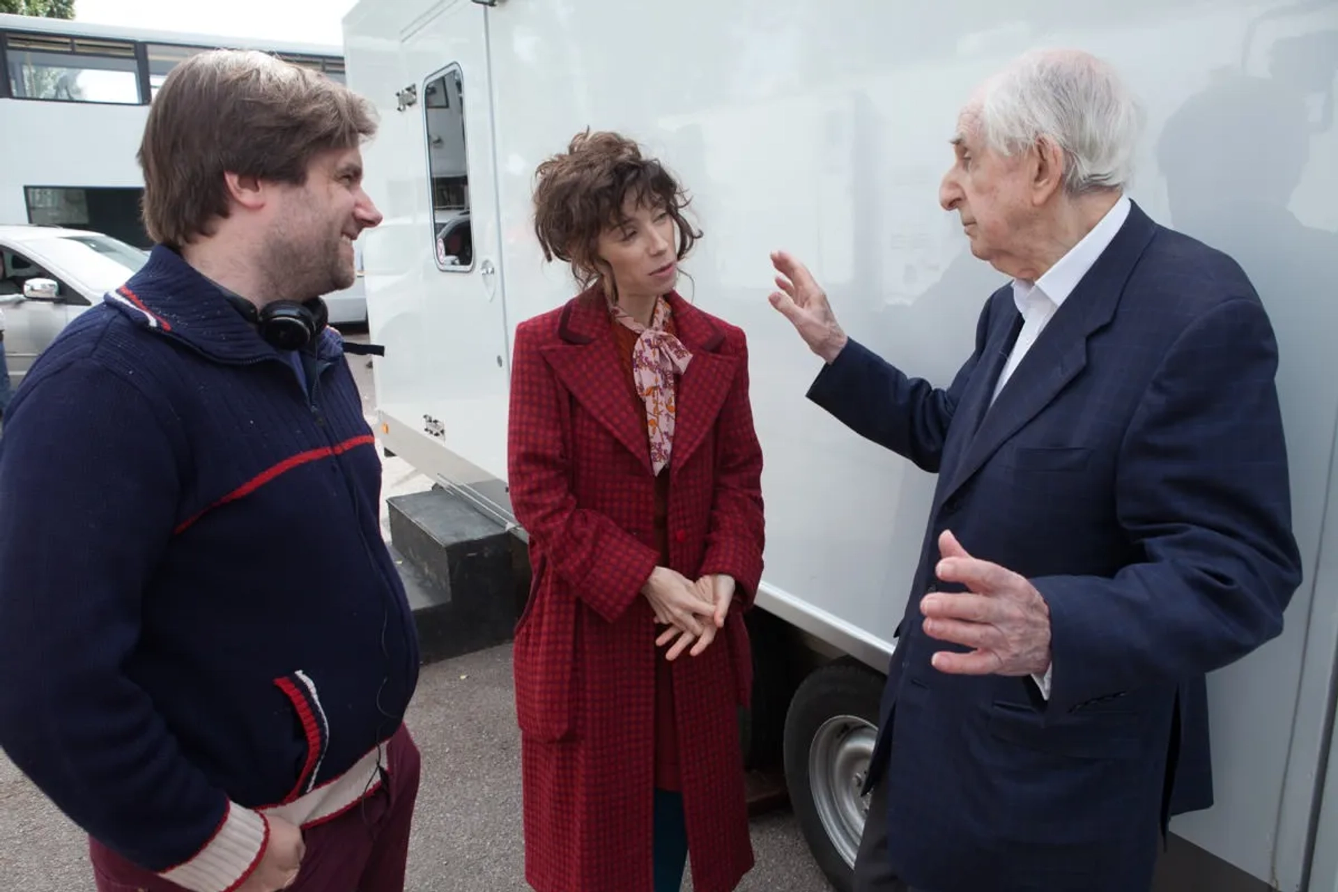 Sally Hawkins, Michael Bond, and Paul King in Paddington (2014)