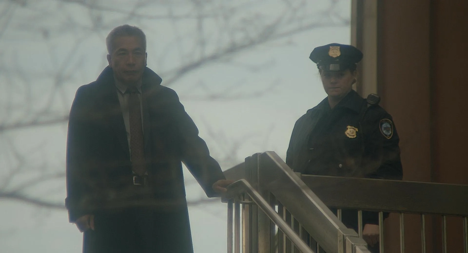 Hiro Kanagawa and Lauren Cochrane in Orphan: First Kill (2022)