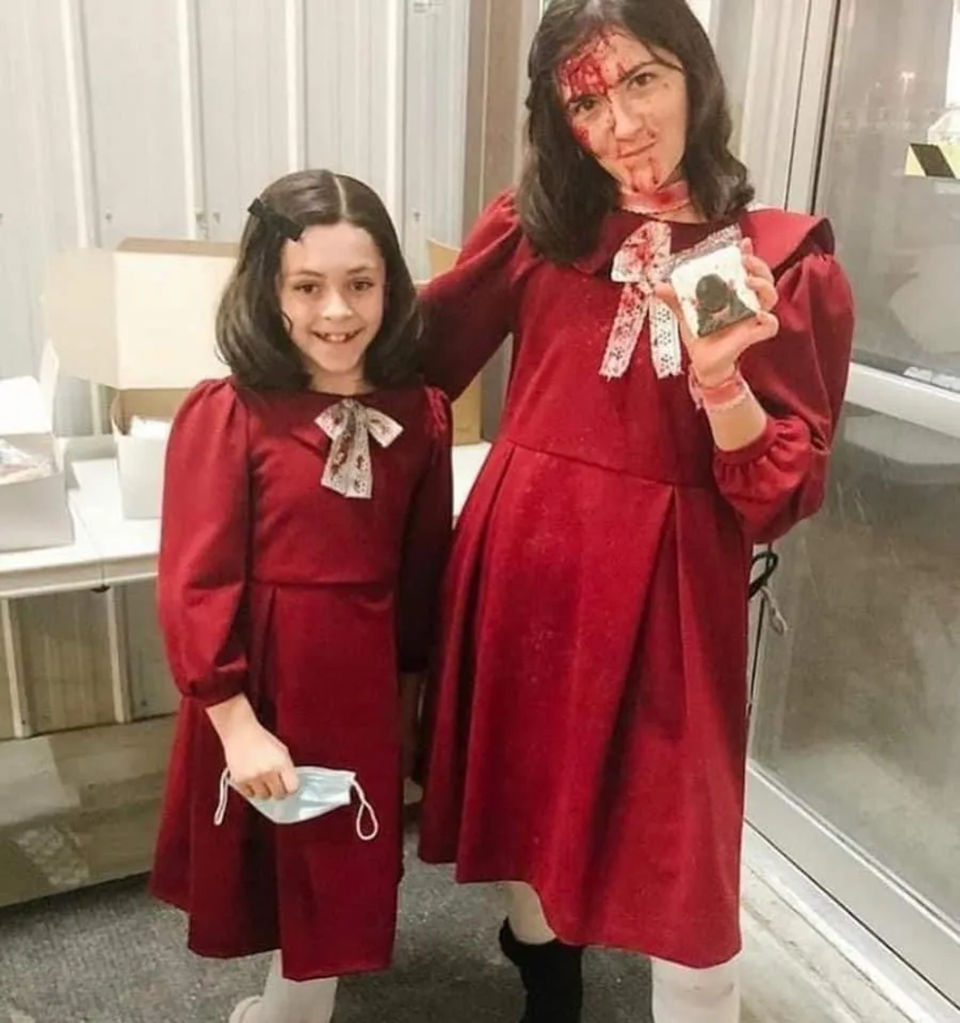 Sadie Lee and Isabelle Fuhrman in Orphan: First Kill (2022)