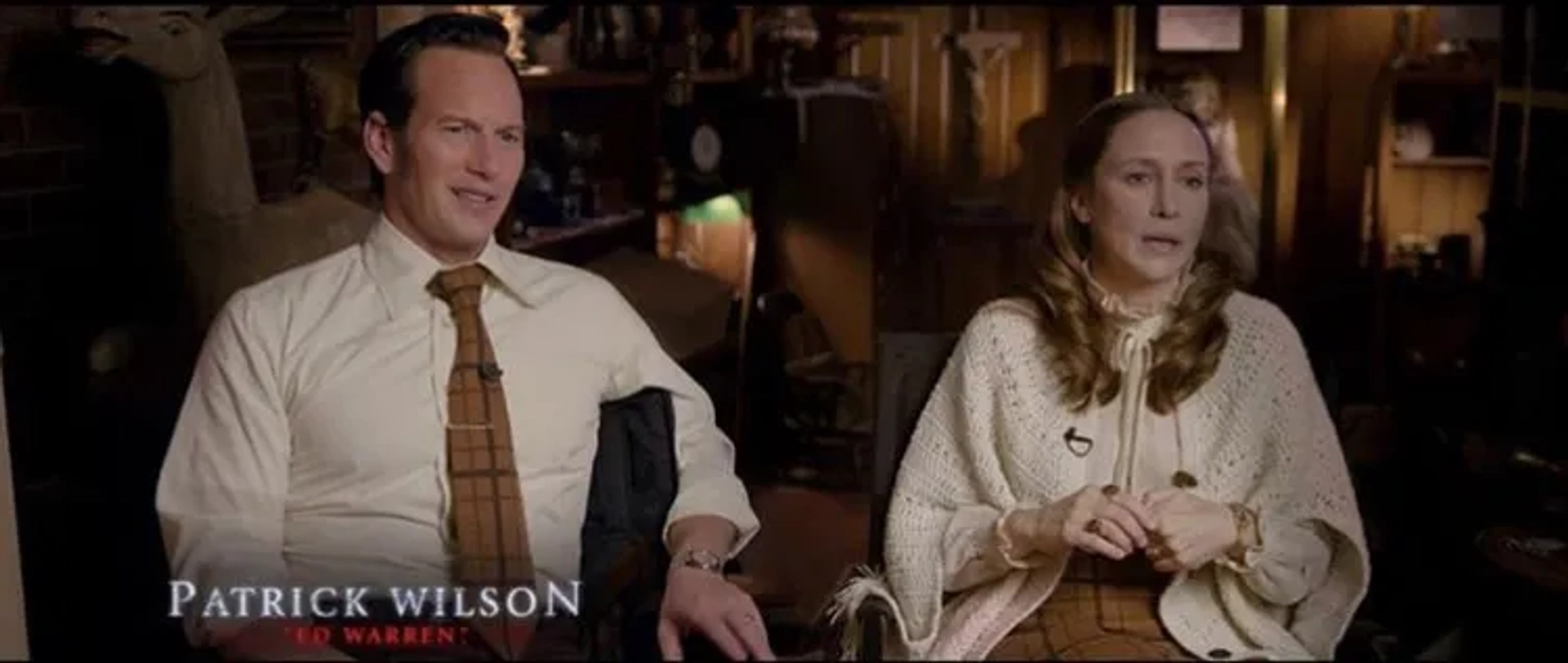 Vera Farmiga and Patrick Wilson in Annabelle Comes Home (2019)