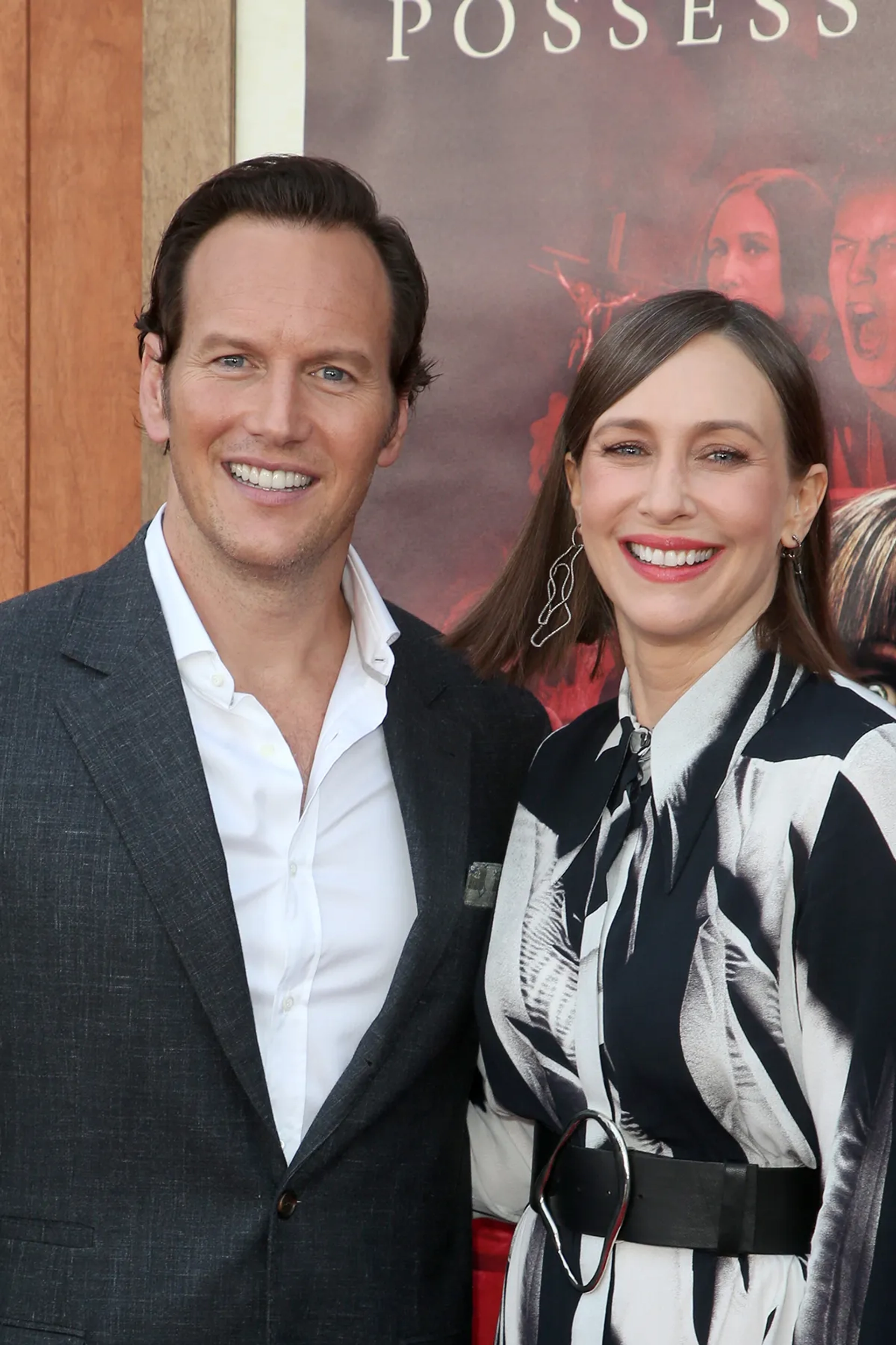 Vera Farmiga and Patrick Wilson at an event for Annabelle Comes Home (2019)