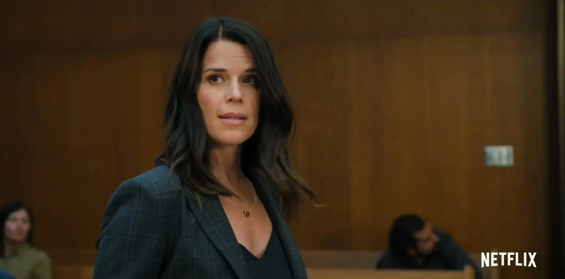 Neve Campbell in The Lincoln Lawyer (2022)