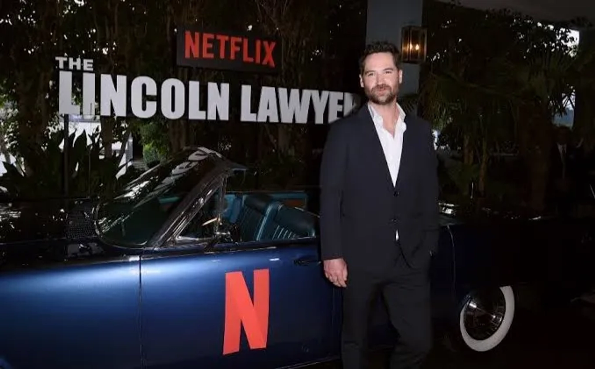 Manuel Garcia-Rulfo at an event for The Lincoln Lawyer (2022)