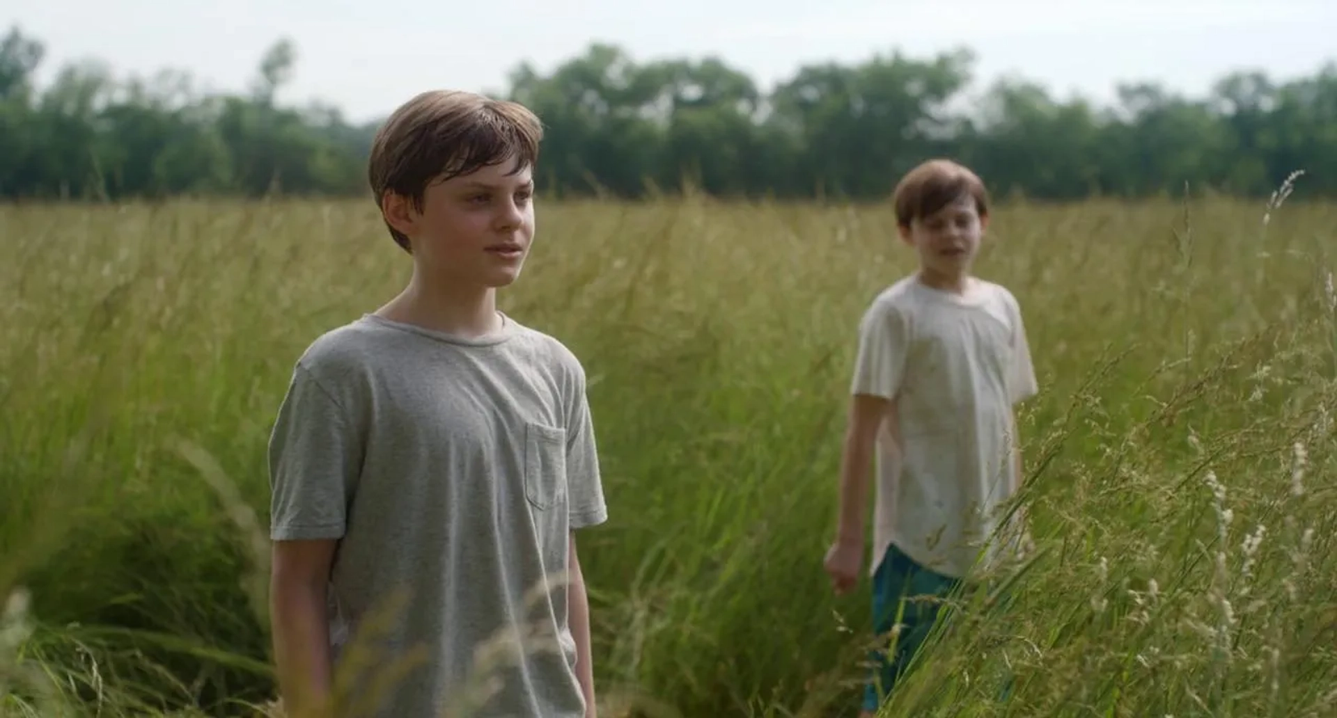 Nicholas Crovetti and Cameron Crovetti in Goodnight Mommy (2022)