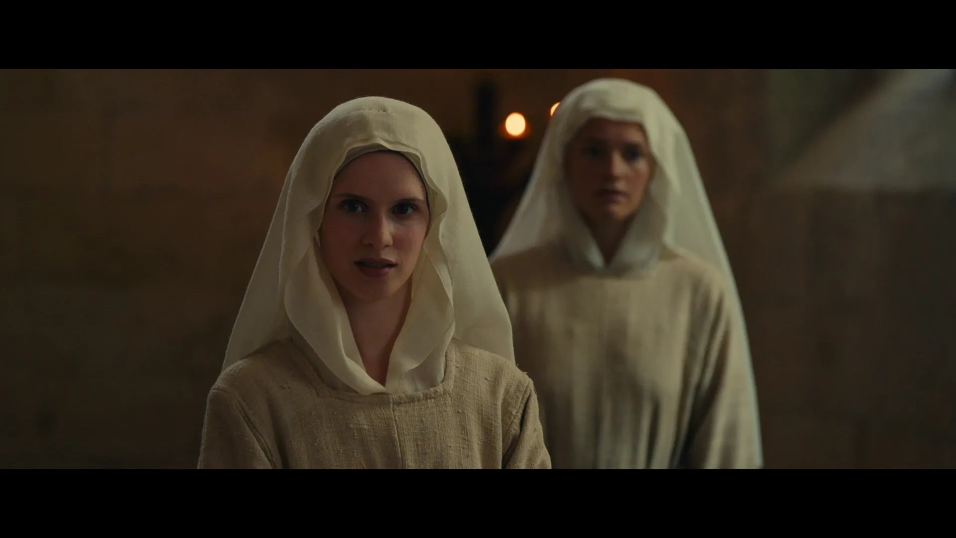 Virginie Efira and Daphné Patakia in Benedetta (2021)