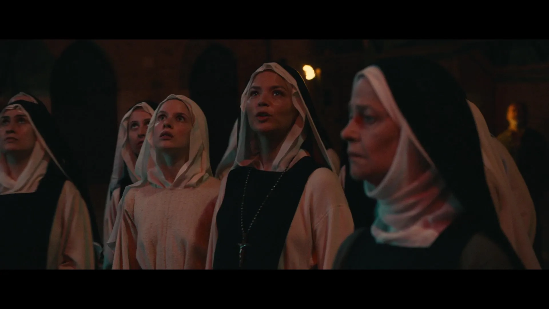 Charlotte Rampling, Virginie Efira, and Daphné Patakia in Benedetta (2021)