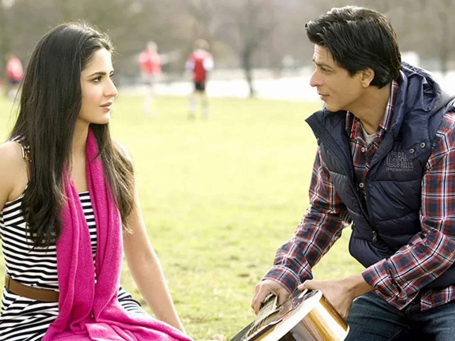 Shah Rukh Khan and Katrina Kaif in Jab Tak Hai Jaan (2012)