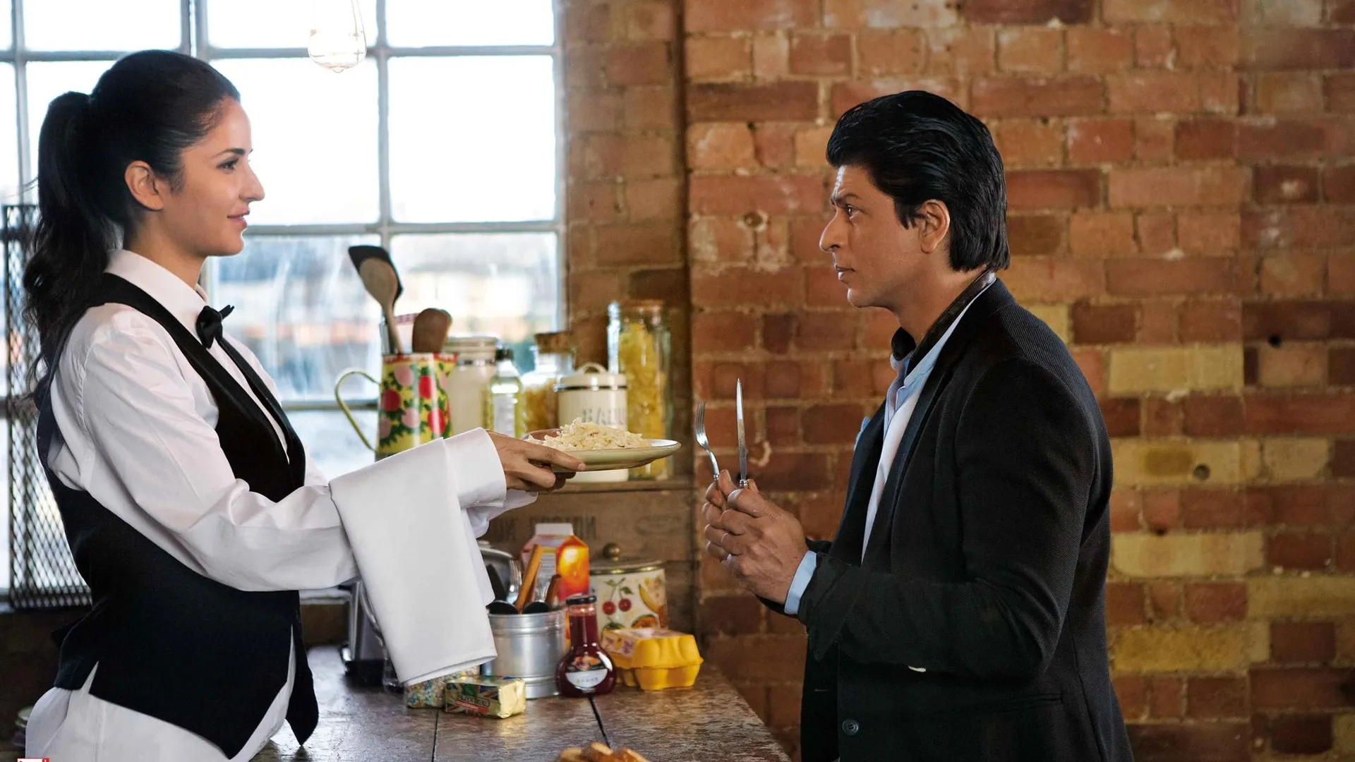 Shah Rukh Khan and Katrina Kaif in Jab Tak Hai Jaan (2012)