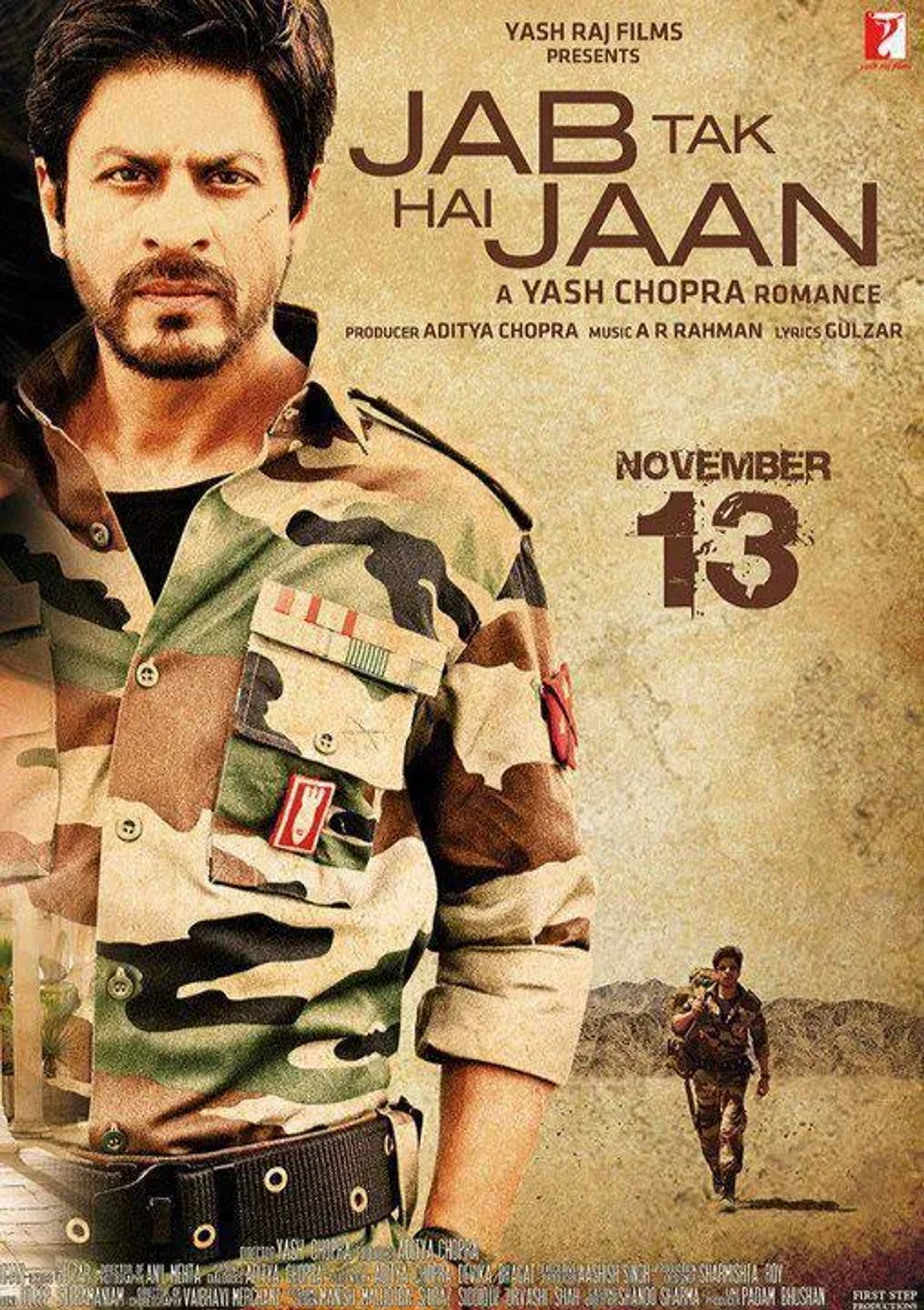 Shah Rukh Khan in Jab Tak Hai Jaan (2012)