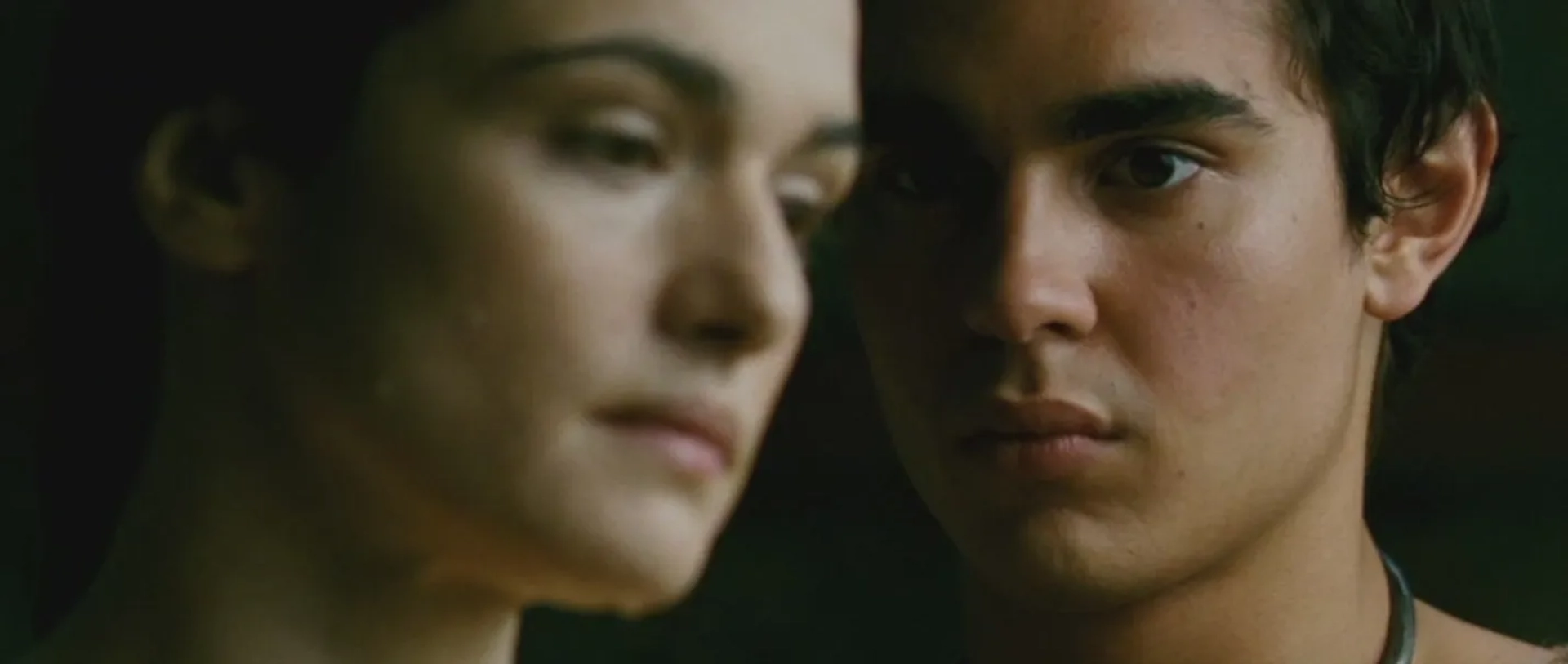 Rachel Weisz and Max Minghella in Agora (2009)