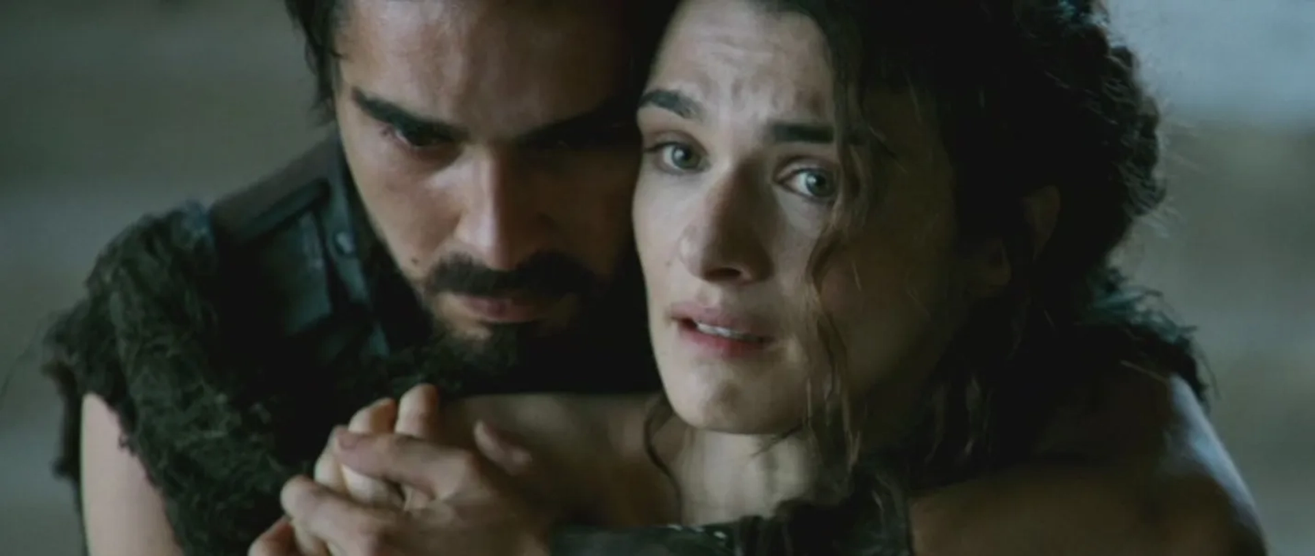 Rachel Weisz and Max Minghella in Agora (2009)