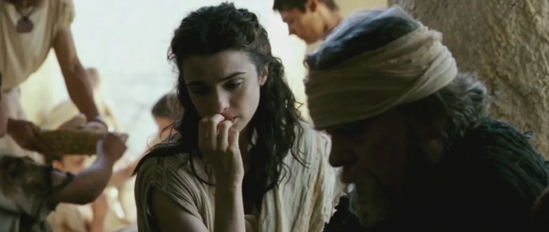 Rachel Weisz and Michael Lonsdale in Agora (2009)