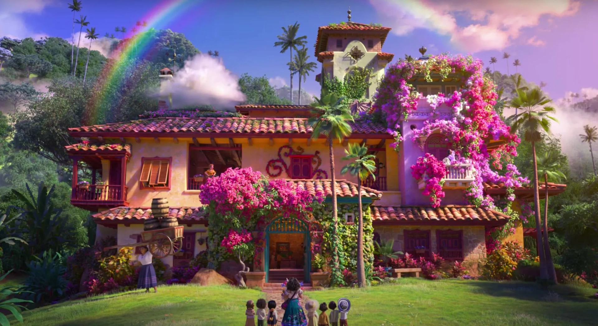 Stephanie Beatriz and Jess Darrow in Encanto (2021)