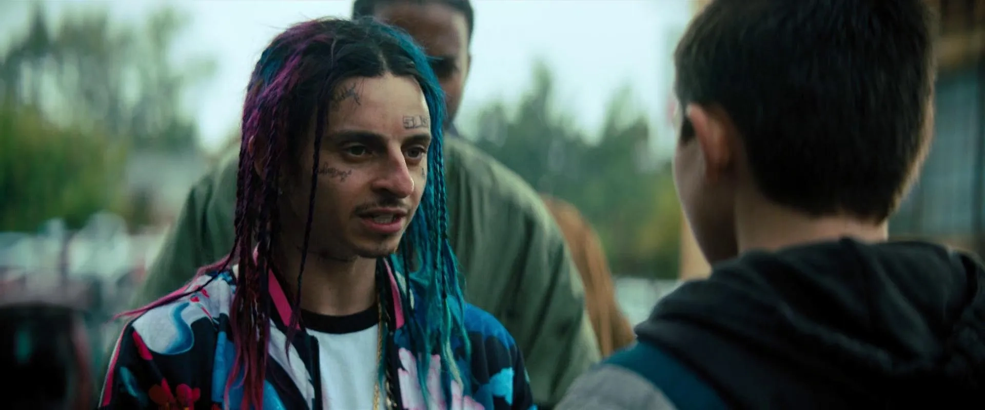 Moises Arias and Javon 'Wanna' Walton in Samaritan (2022)