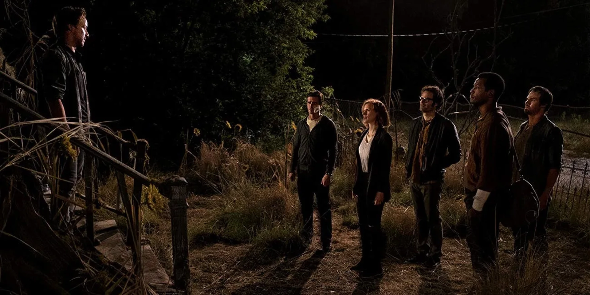 Bill Hader, James McAvoy, James Ransone, Jay Ryan, Jessica Chastain, and Isaiah Mustafa in It Chapter Two (2019)