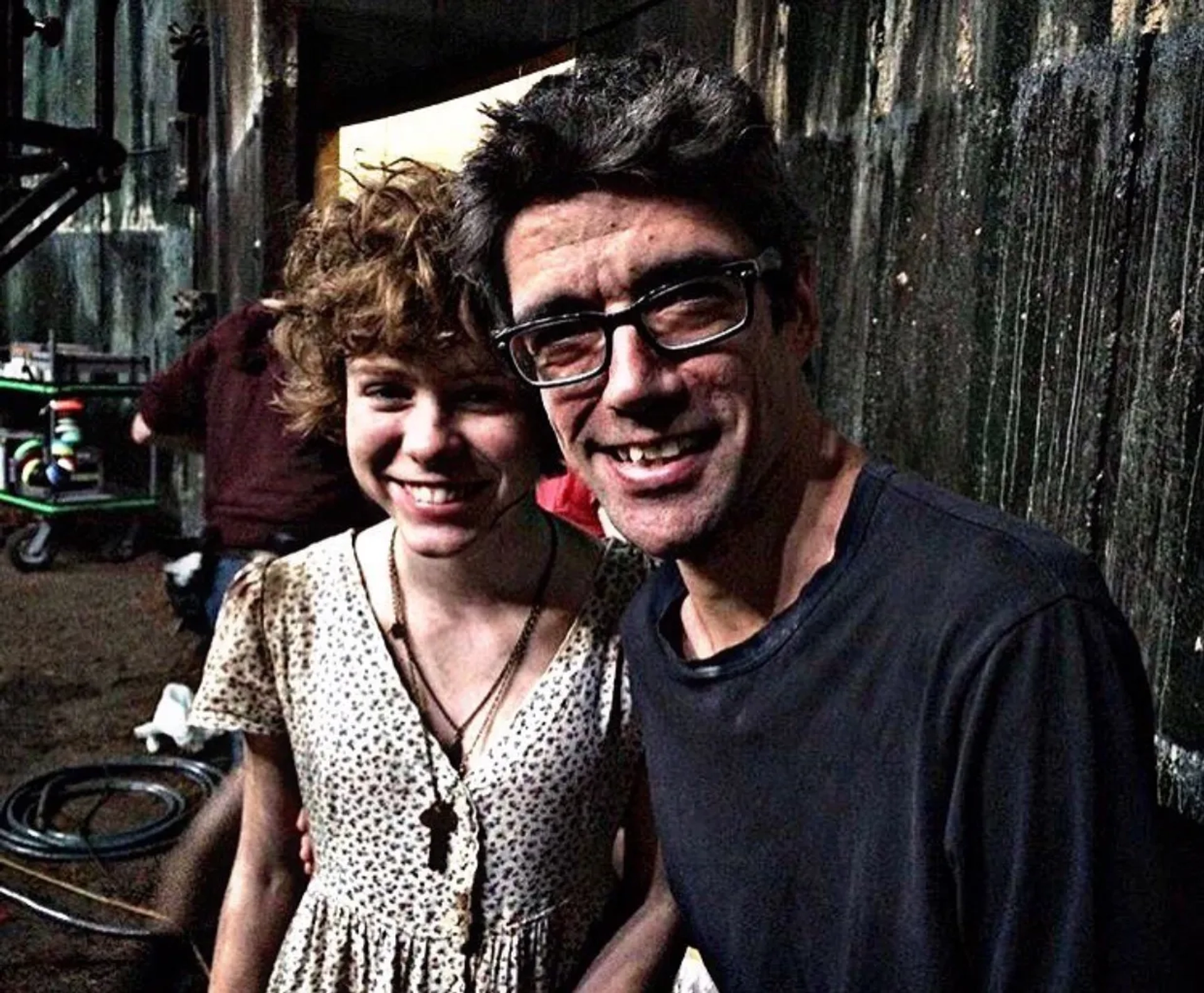 Javier Botet and Sophia Lillis in It Chapter Two (2019)