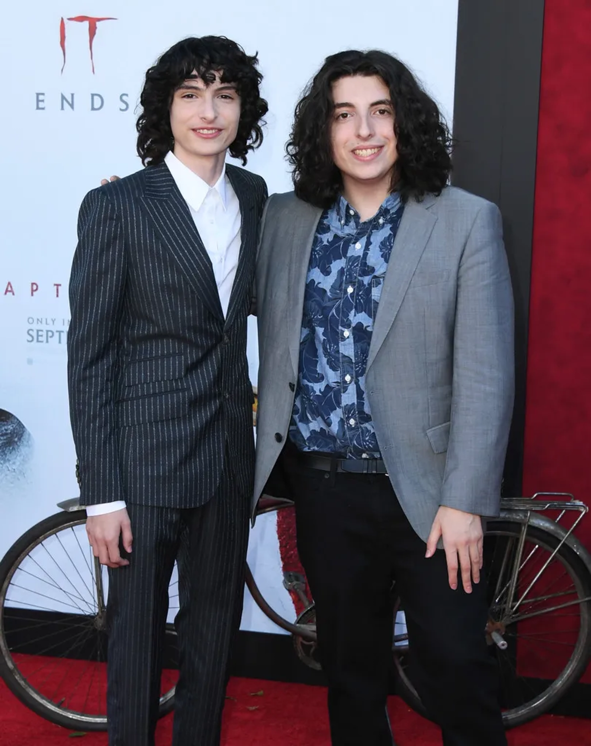 Nick Wolfhard and Finn Wolfhard at an event for It Chapter Two (2019)