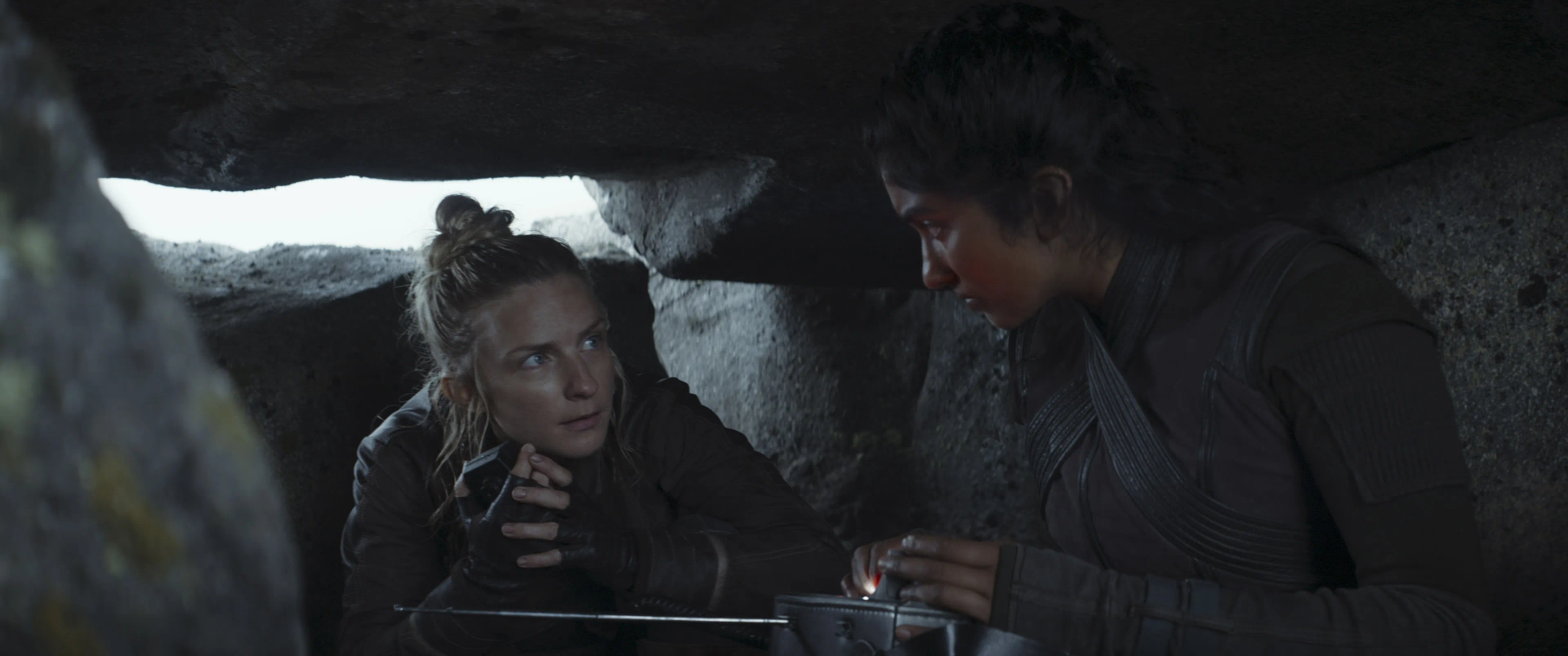 Faye Marsay and Varada Sethu in Andor: The Eye (2022)