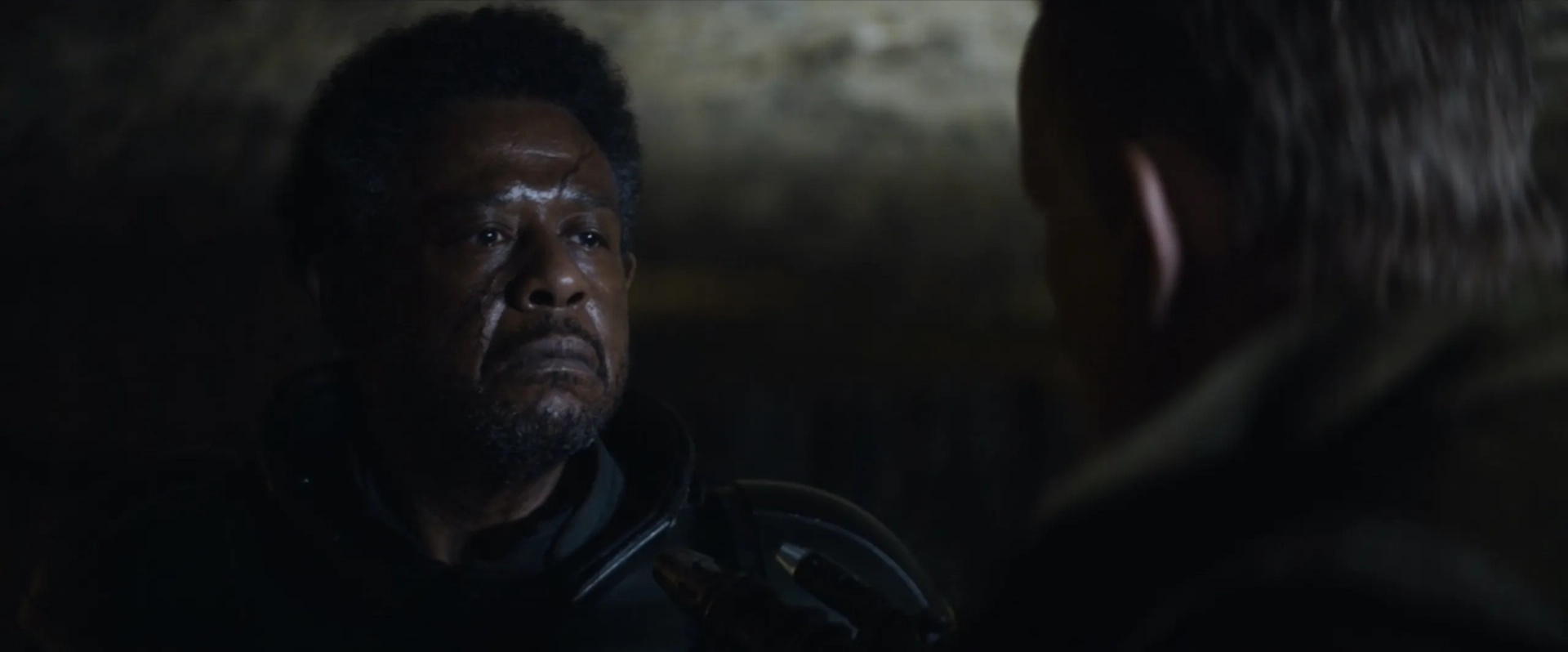 Stellan Skarsgård and Forest Whitaker in Andor: Daughter of Ferrix (2022)