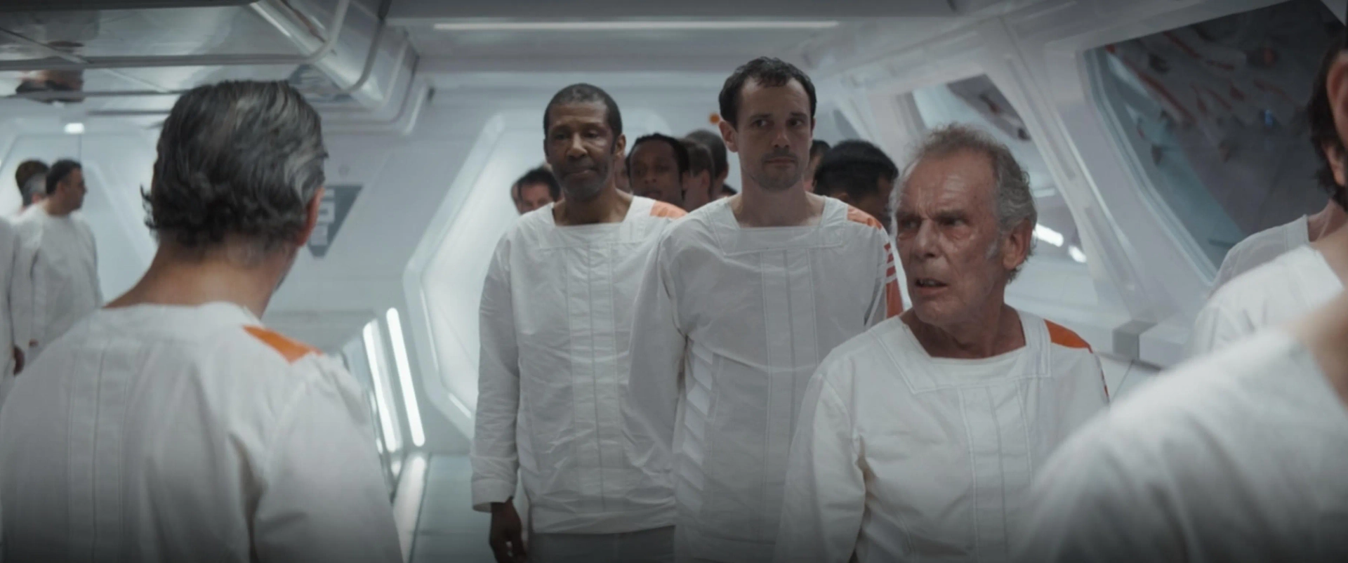 Duncan Pow, Christopher Fairbank, Brian Bovell and Andy Serkis in Andor