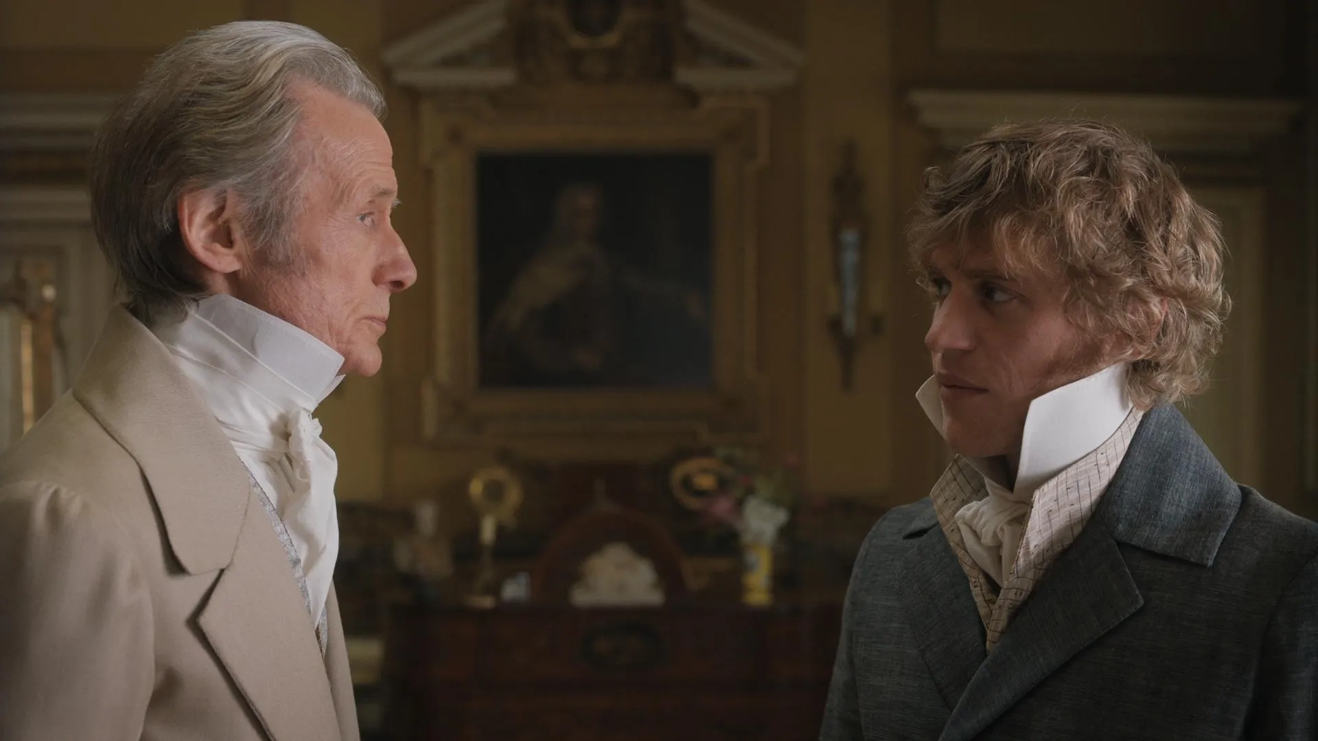 Bill Nighy and Johnny Flynn in Emma. (2020)