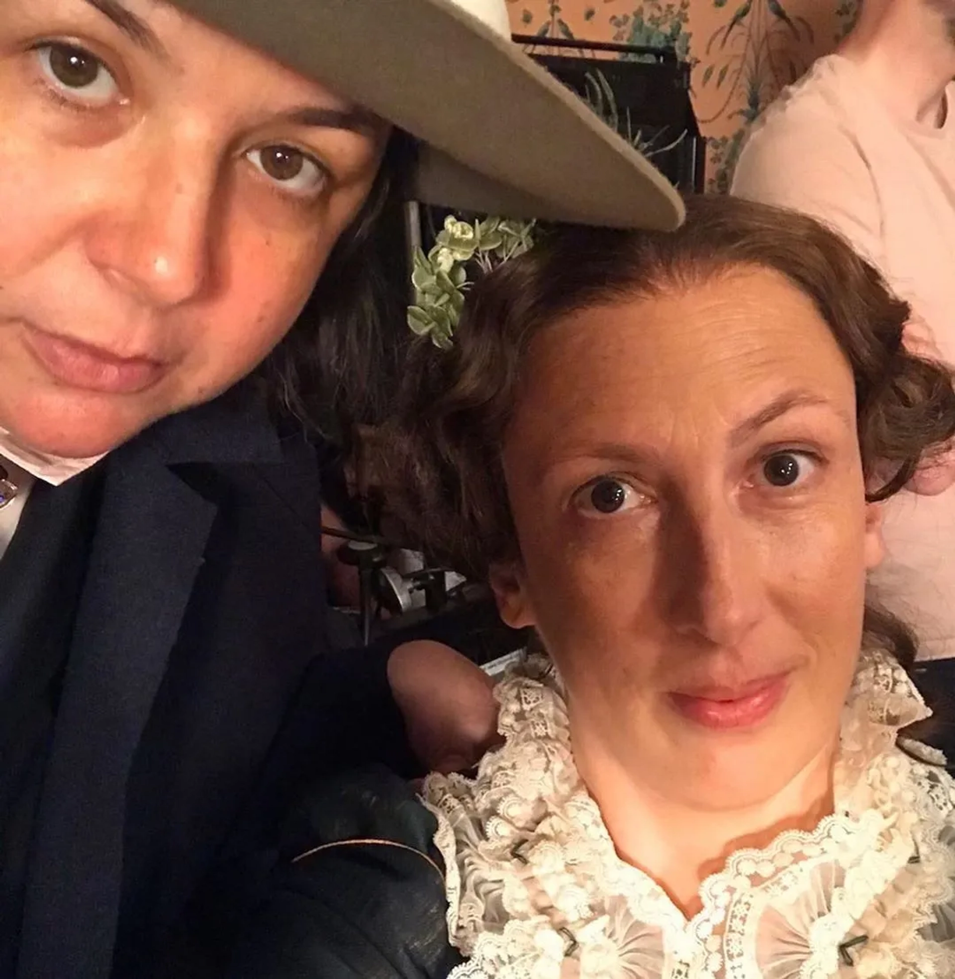 Miranda Hart and Autumn de Wilde in Emma. (2020)