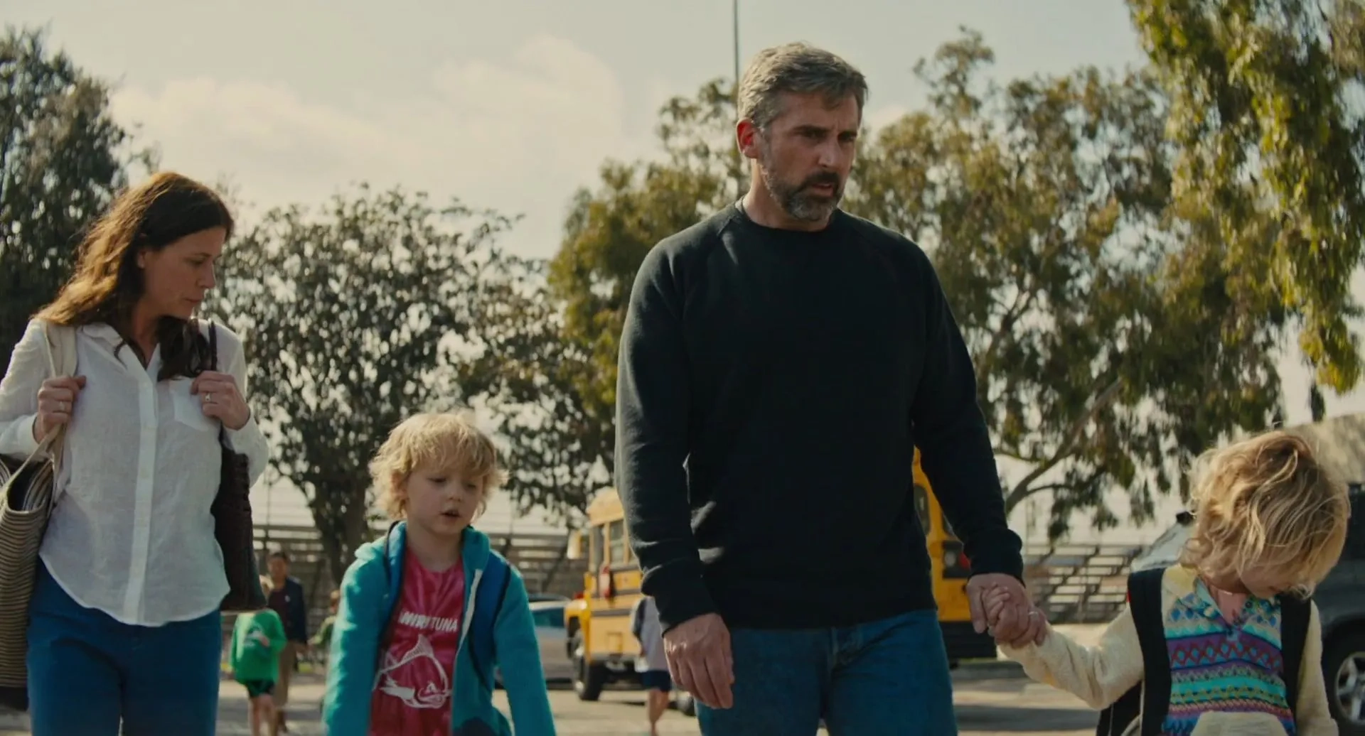 Maura Tierney and Steve Carell in Beautiful Boy (2018)