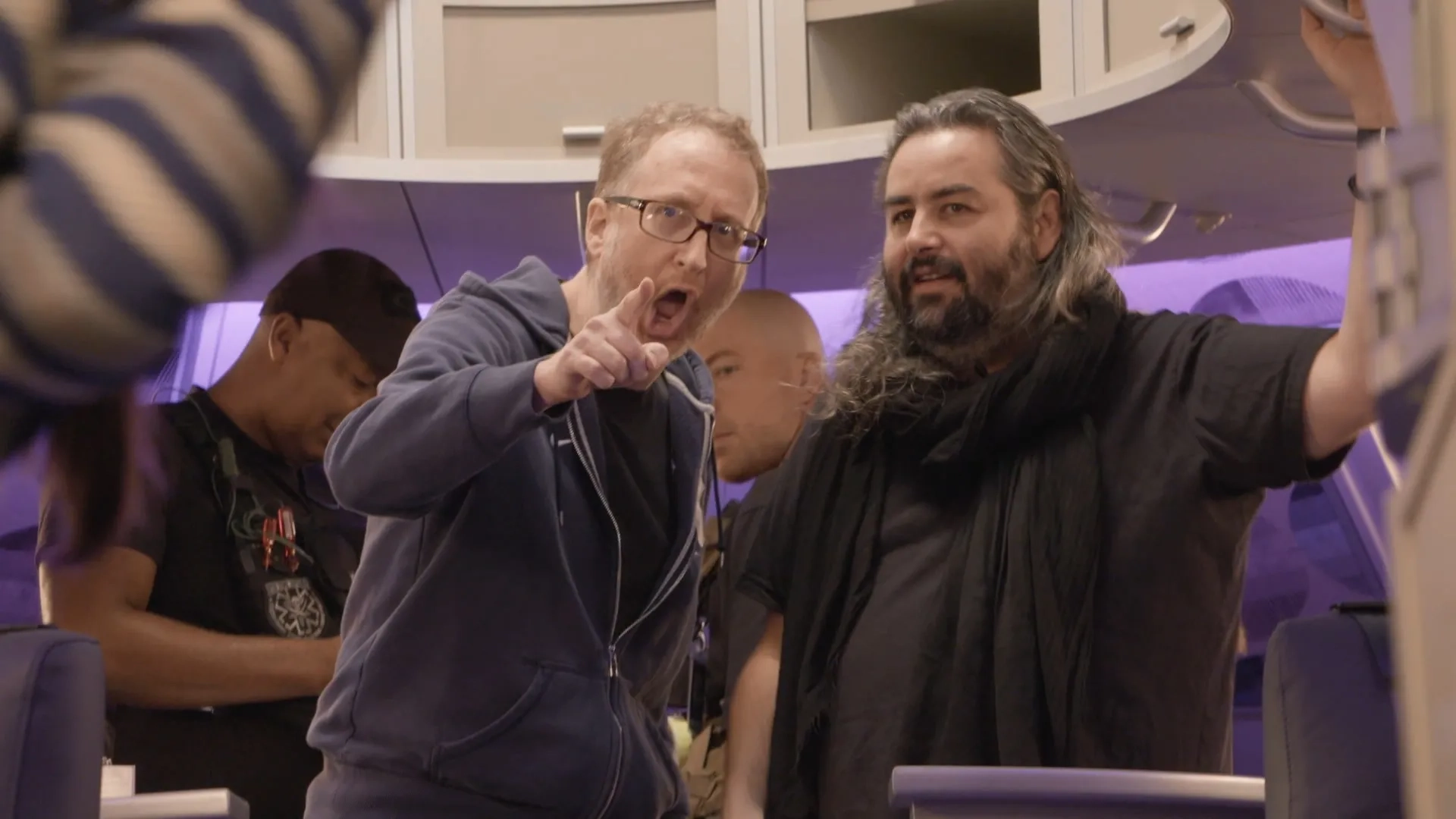 James Gray and Hoyte Van Hoytema in Ad Astra (2019)